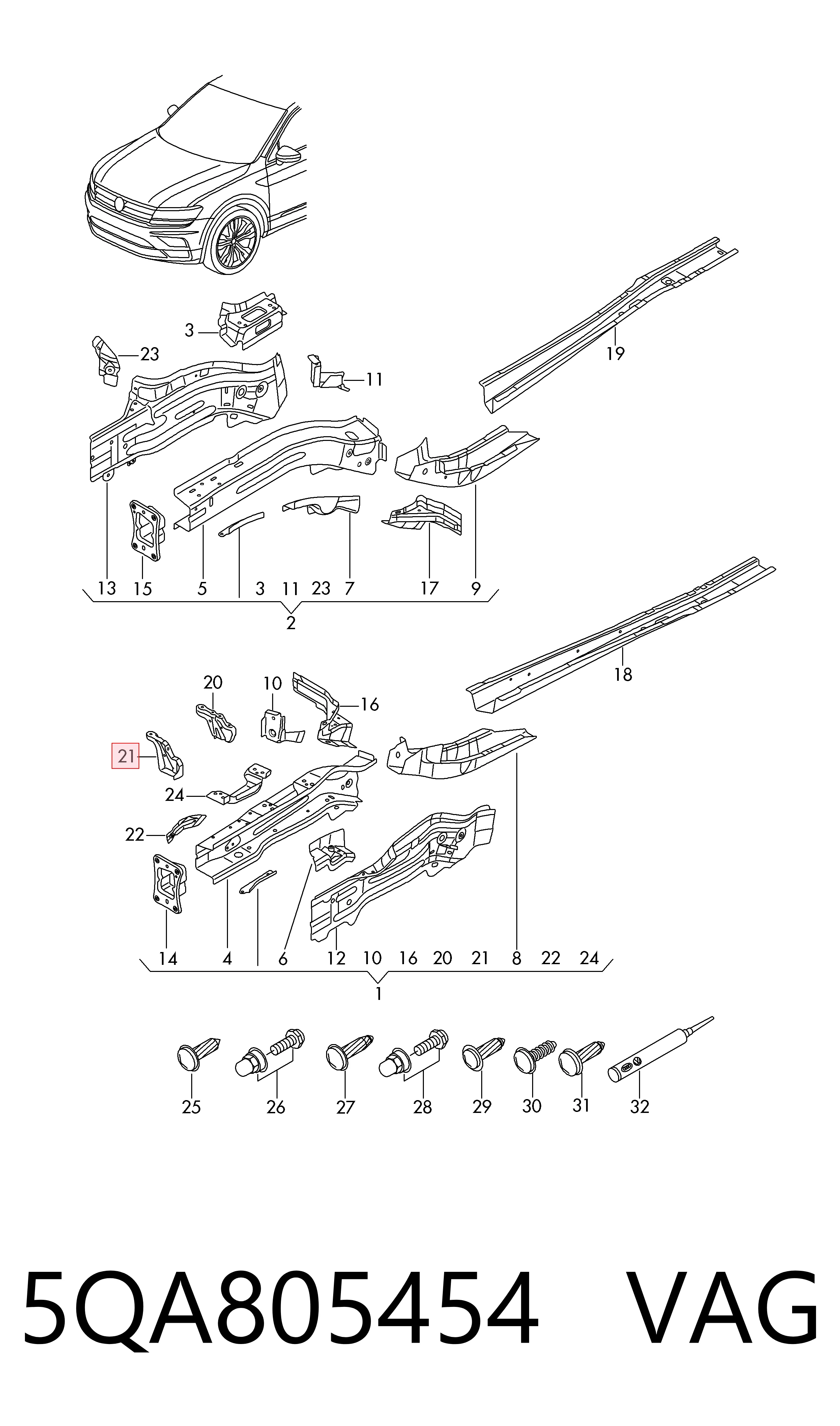 5QA805454 VAG