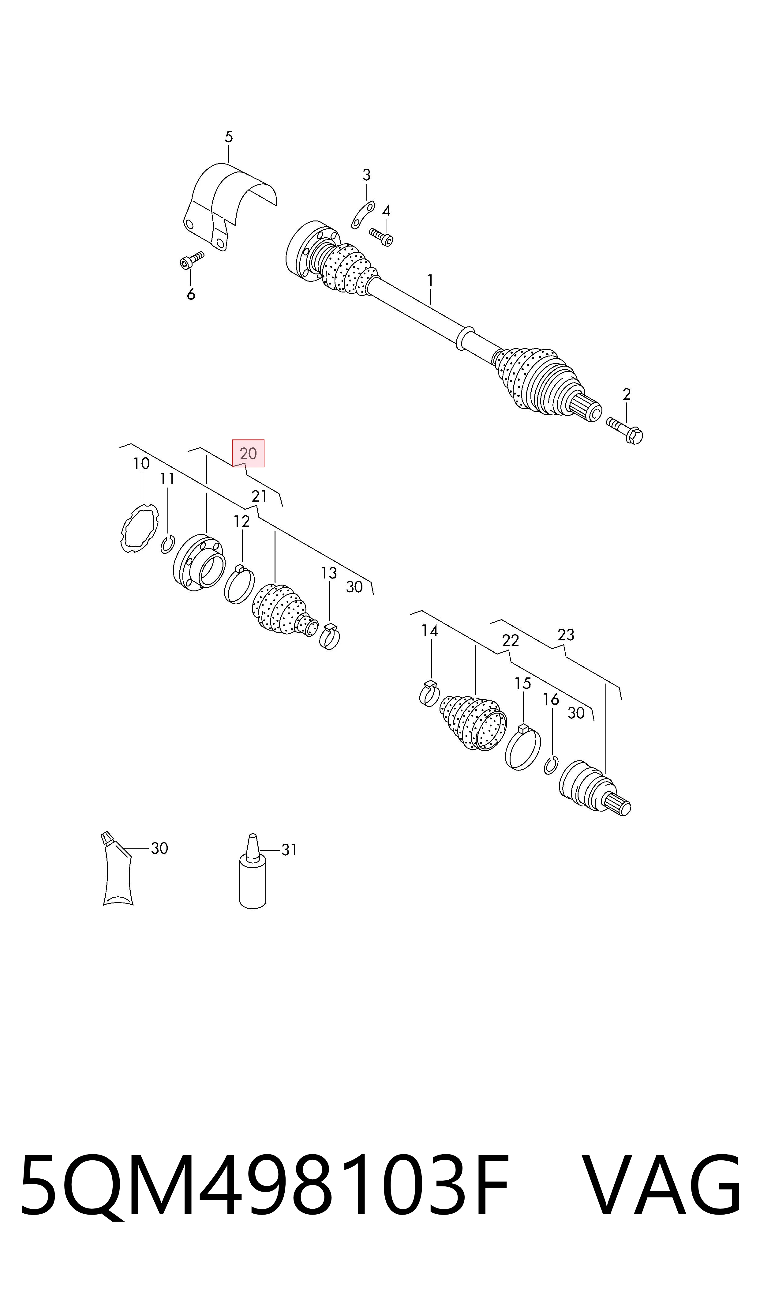 5QM498103F VAG