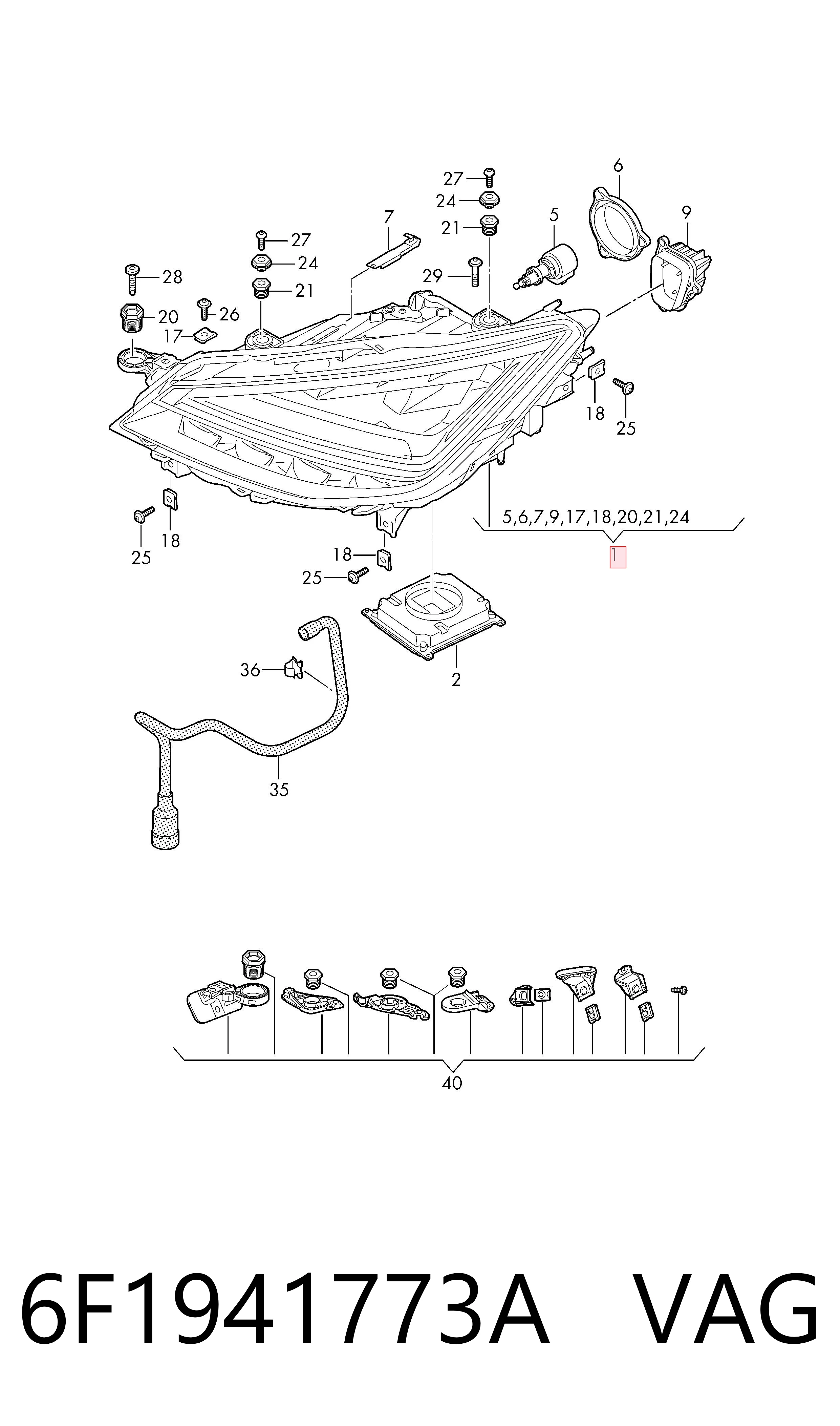 6F1941773A VAG