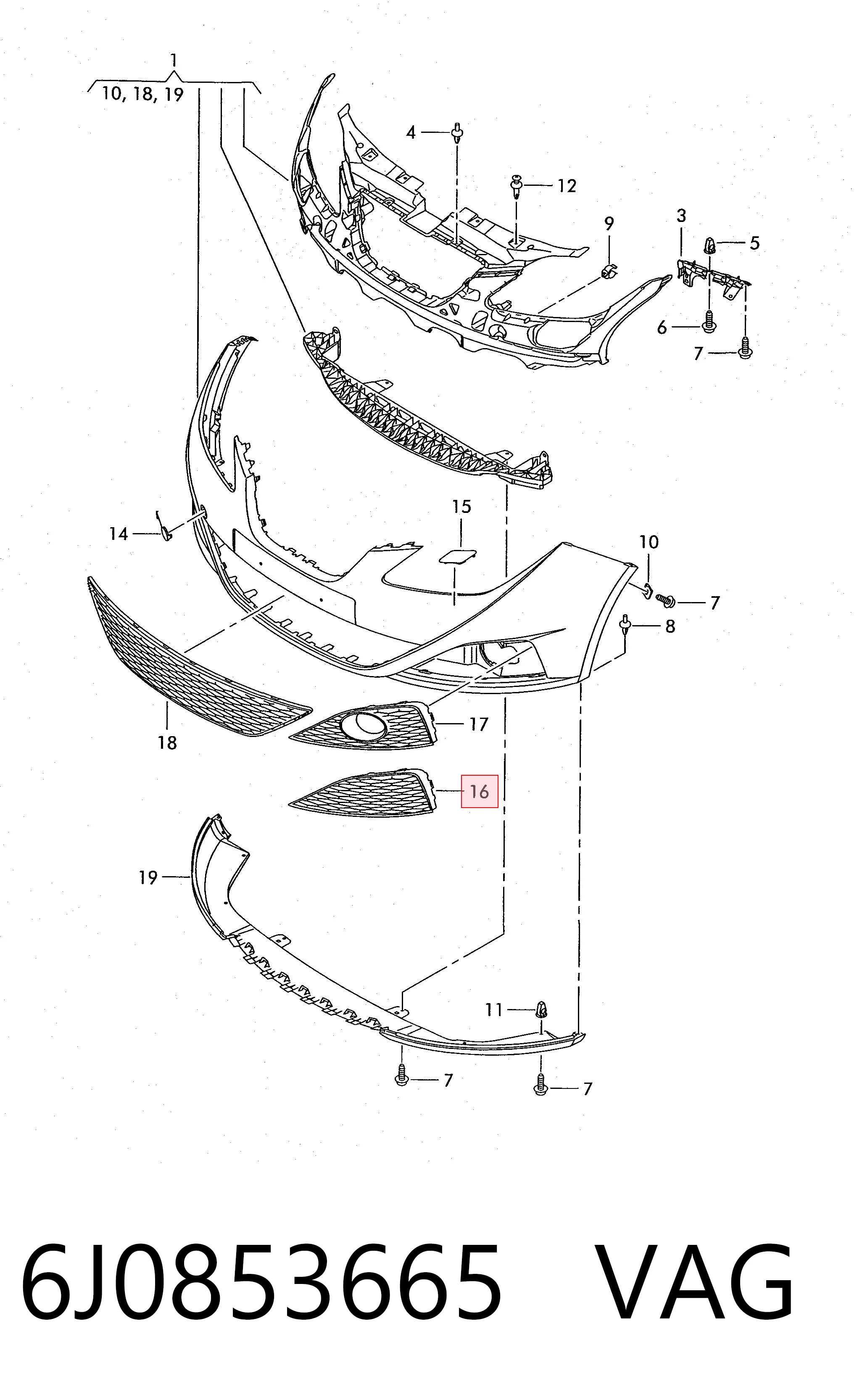6J0853665 VAG