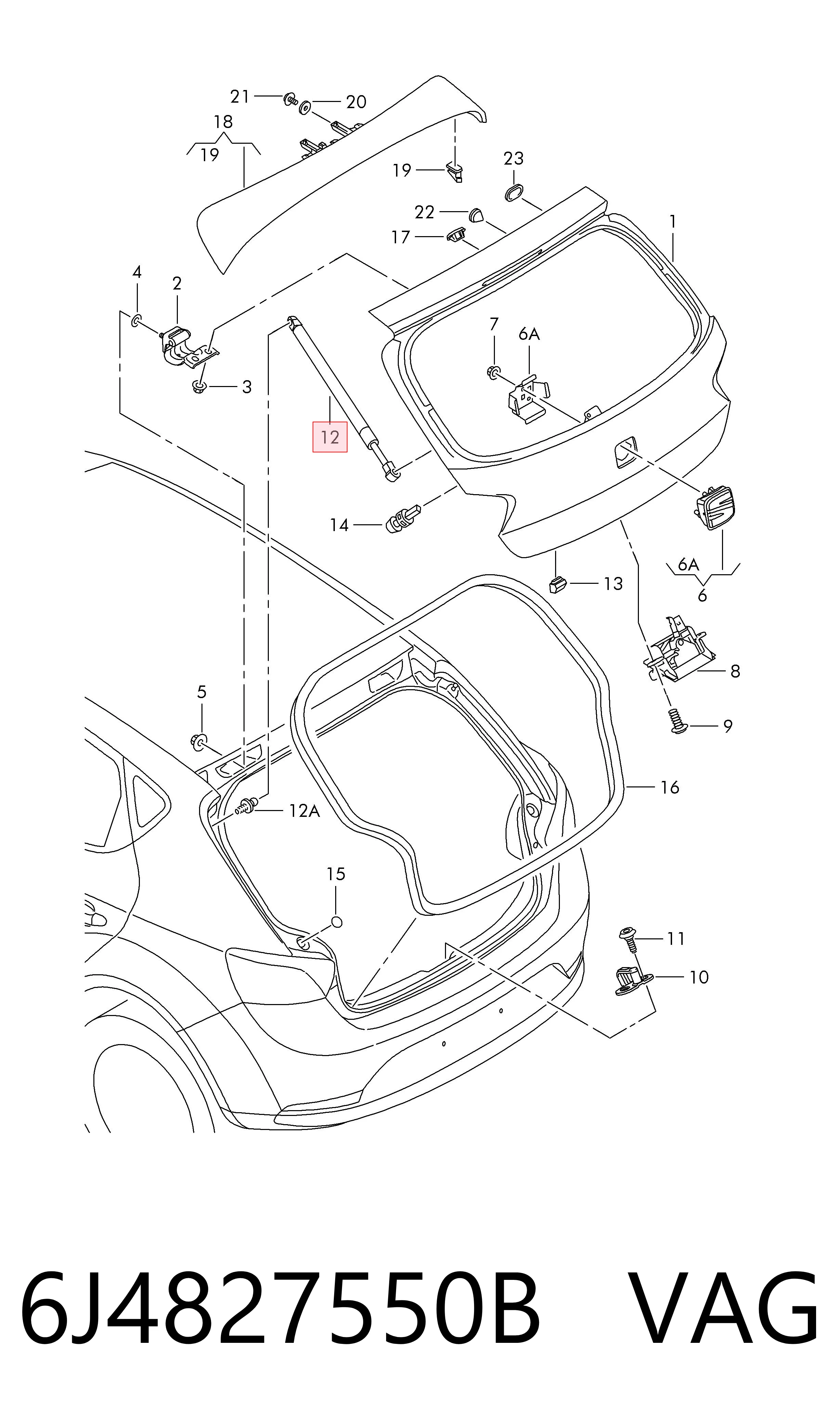 6J4827550B VAG