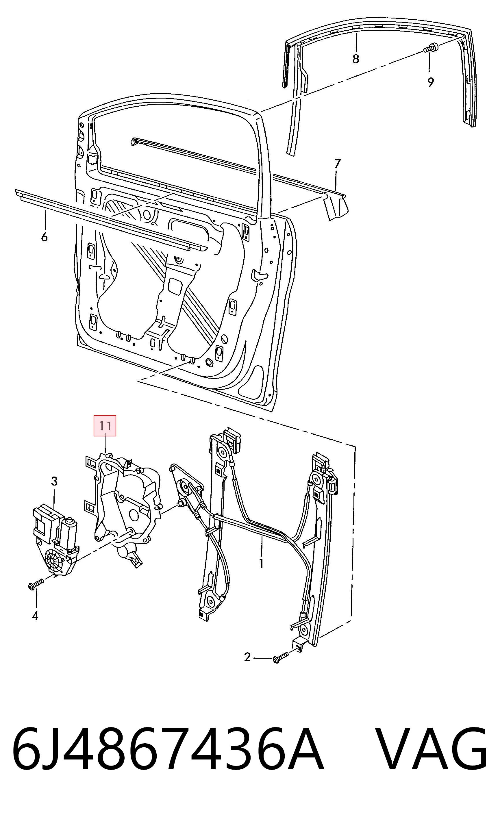 6J4867436A VAG