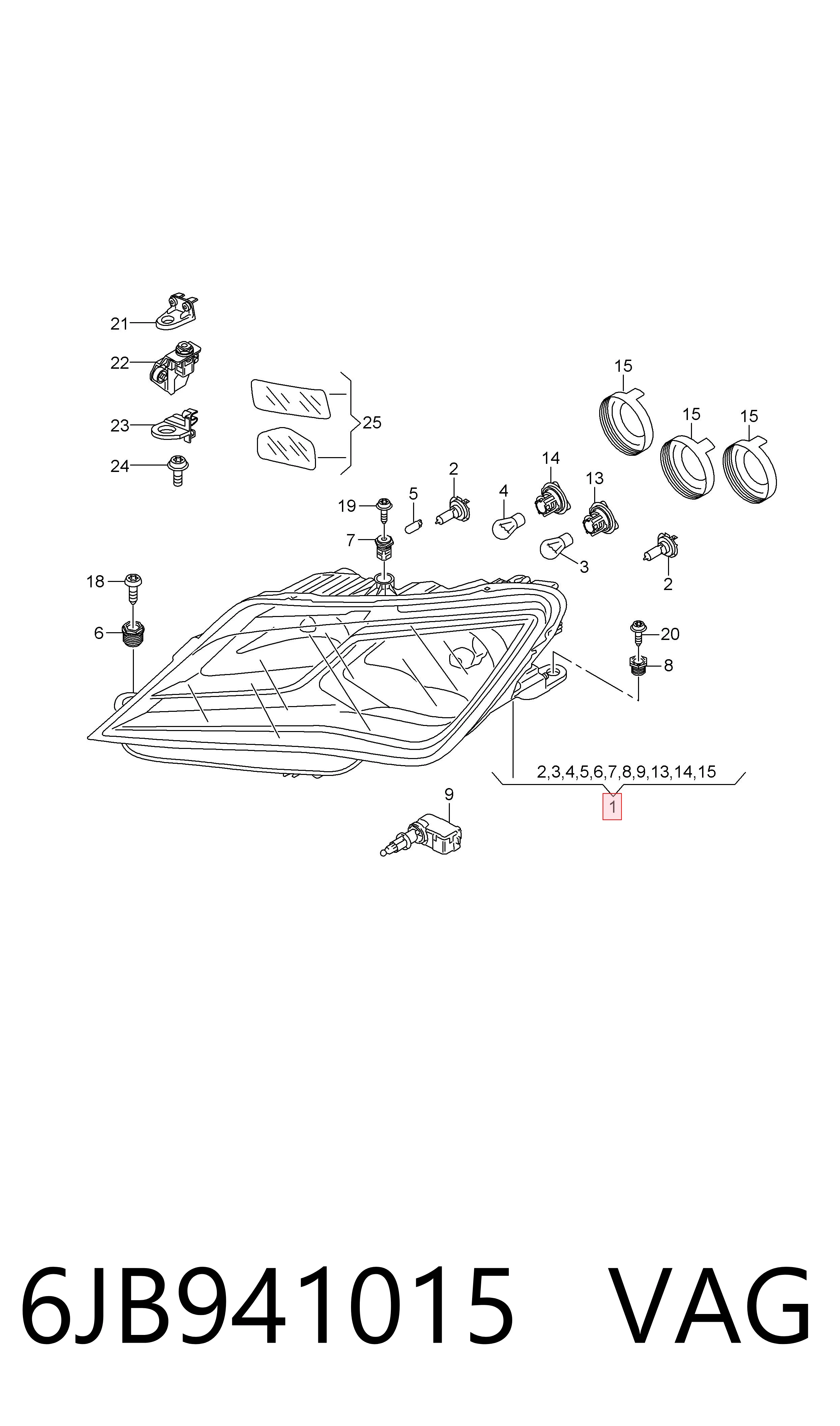 6JB941015 VAG