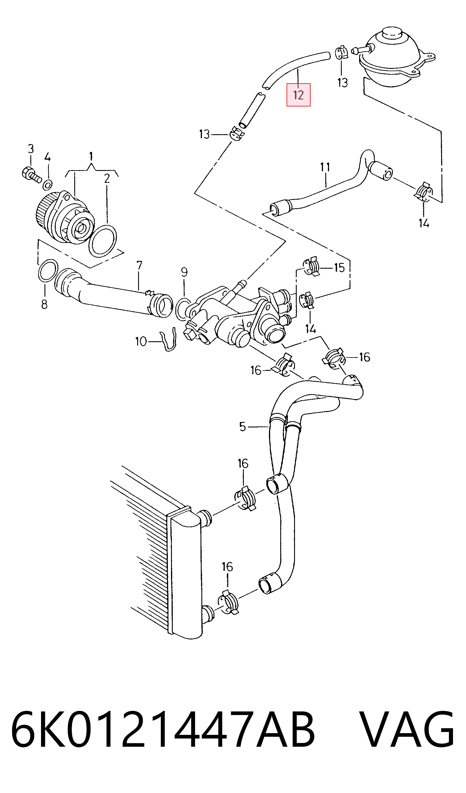 6K0121447AB VAG