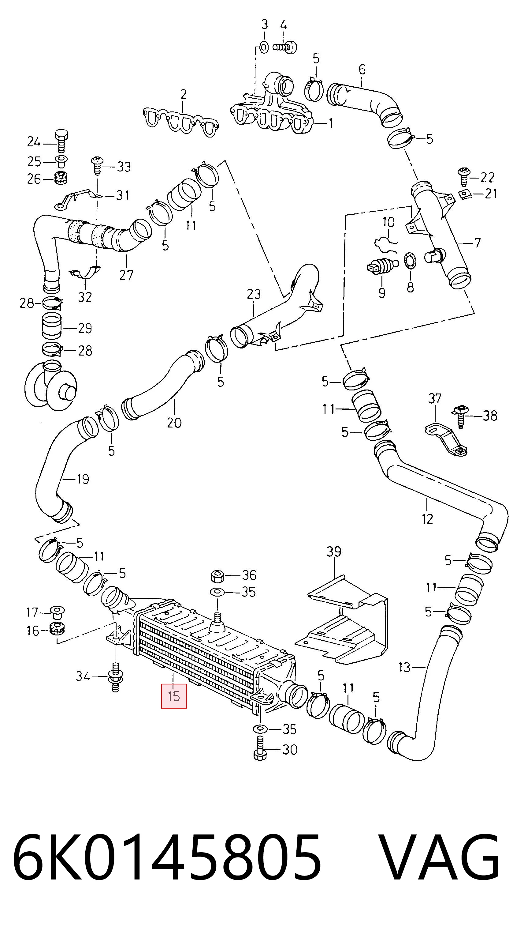 6K0145805 VAG