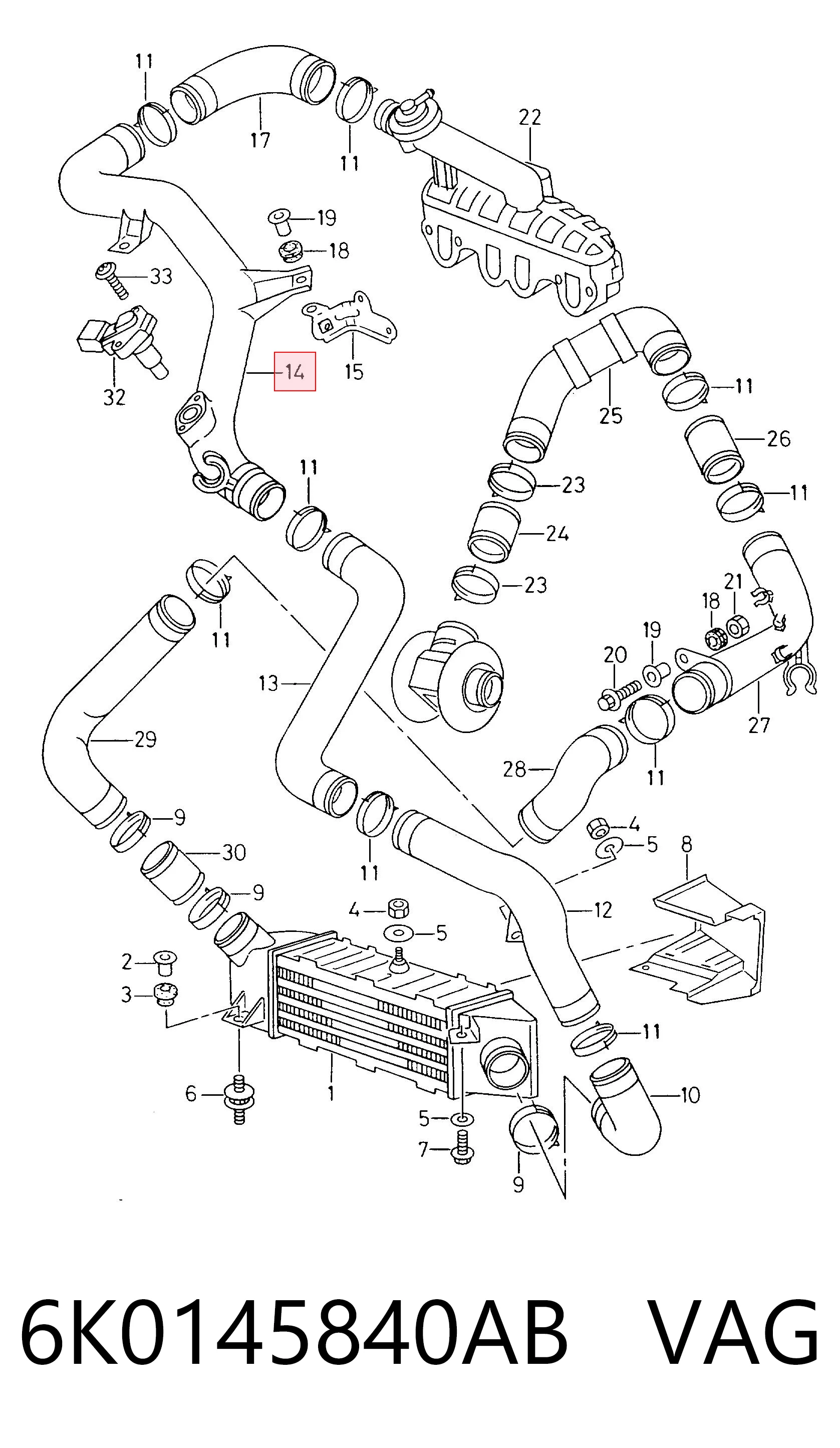 6K0145840AB VAG