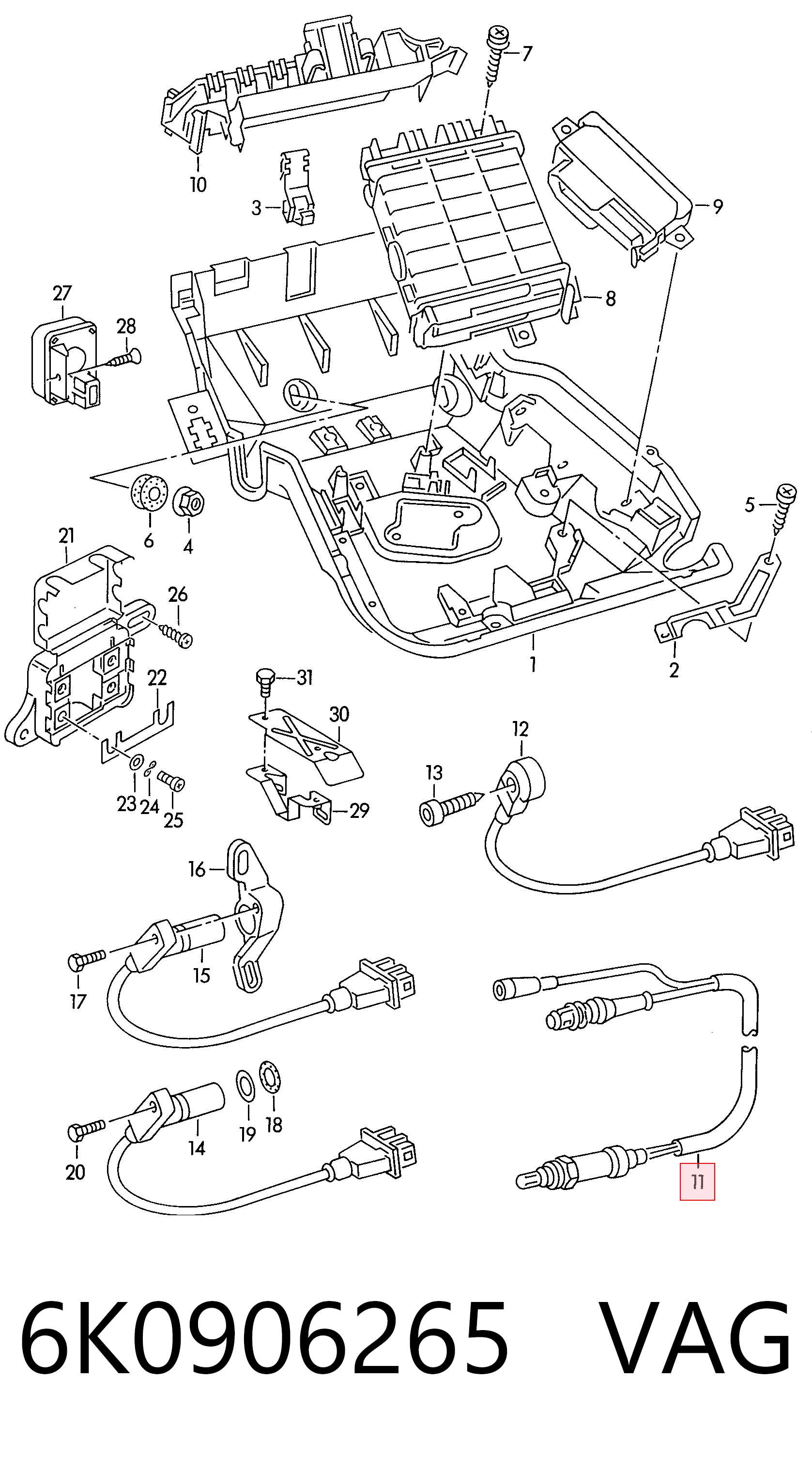 6K0906265 VAG