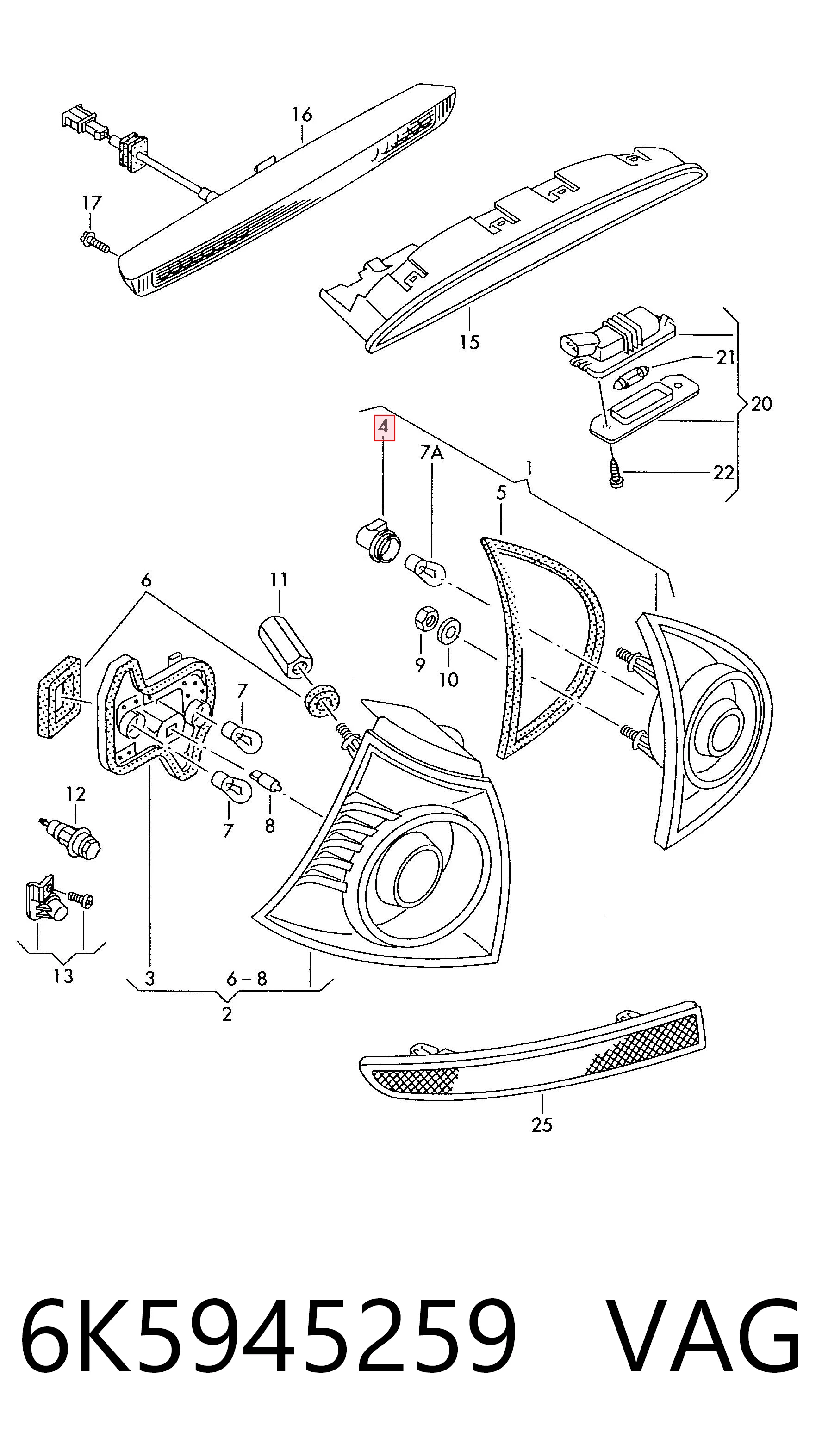 6K5945259 VAG