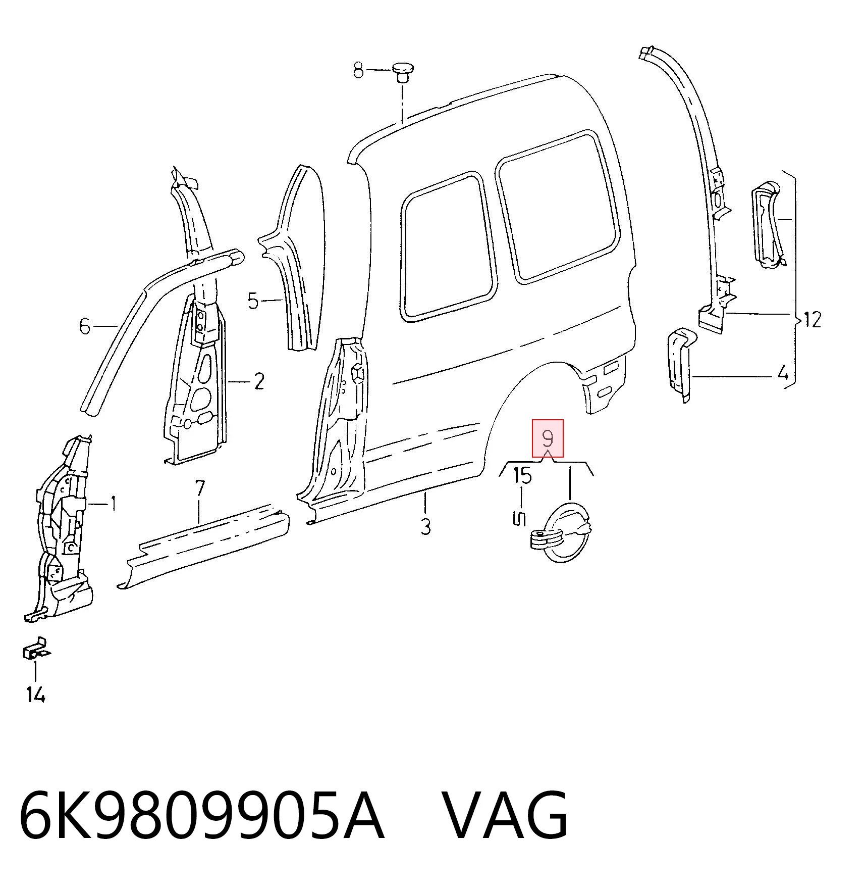 Alcapão do tanque de combustível Seat Inca  6K9 ao melhor preço