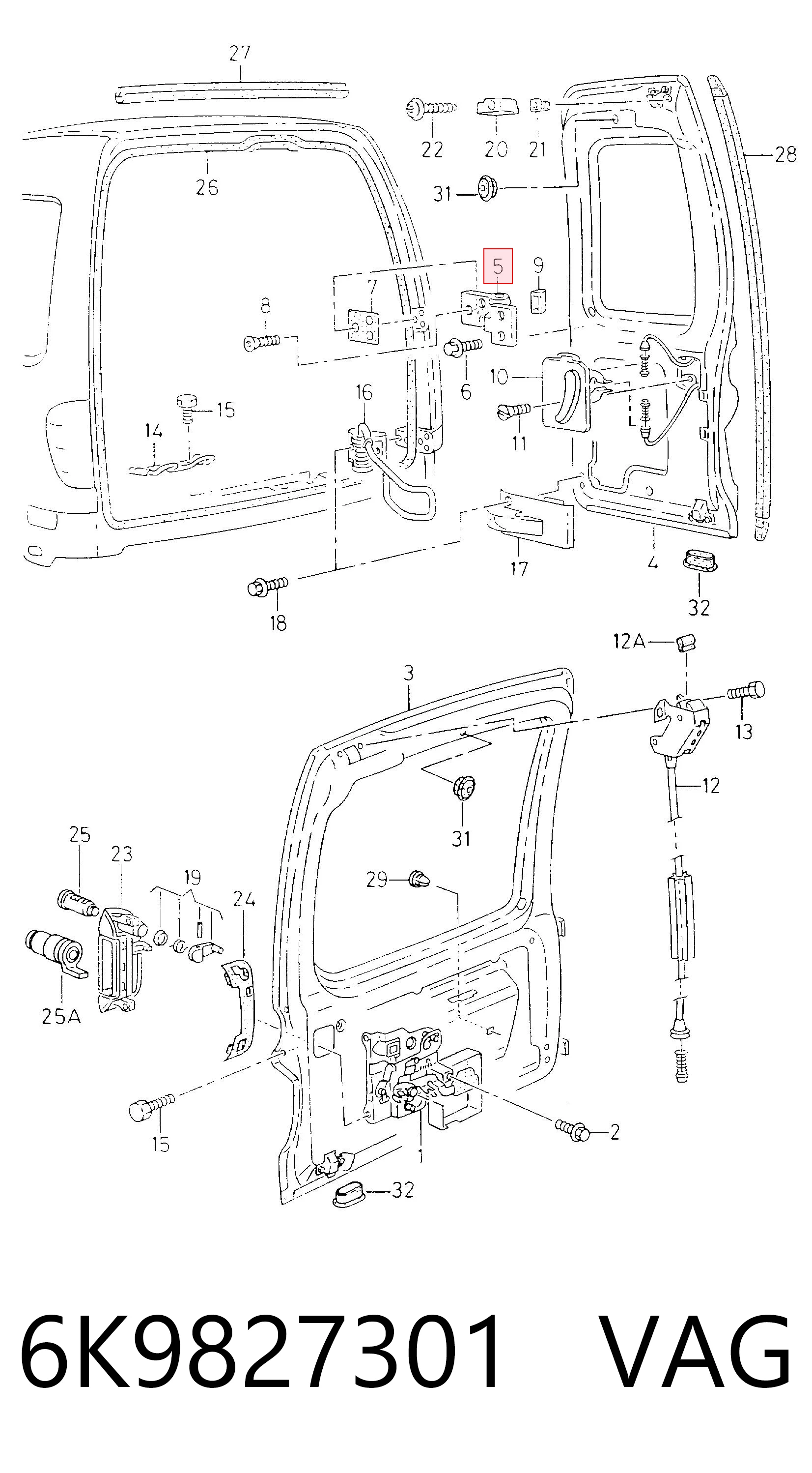 6K9827301 VAG