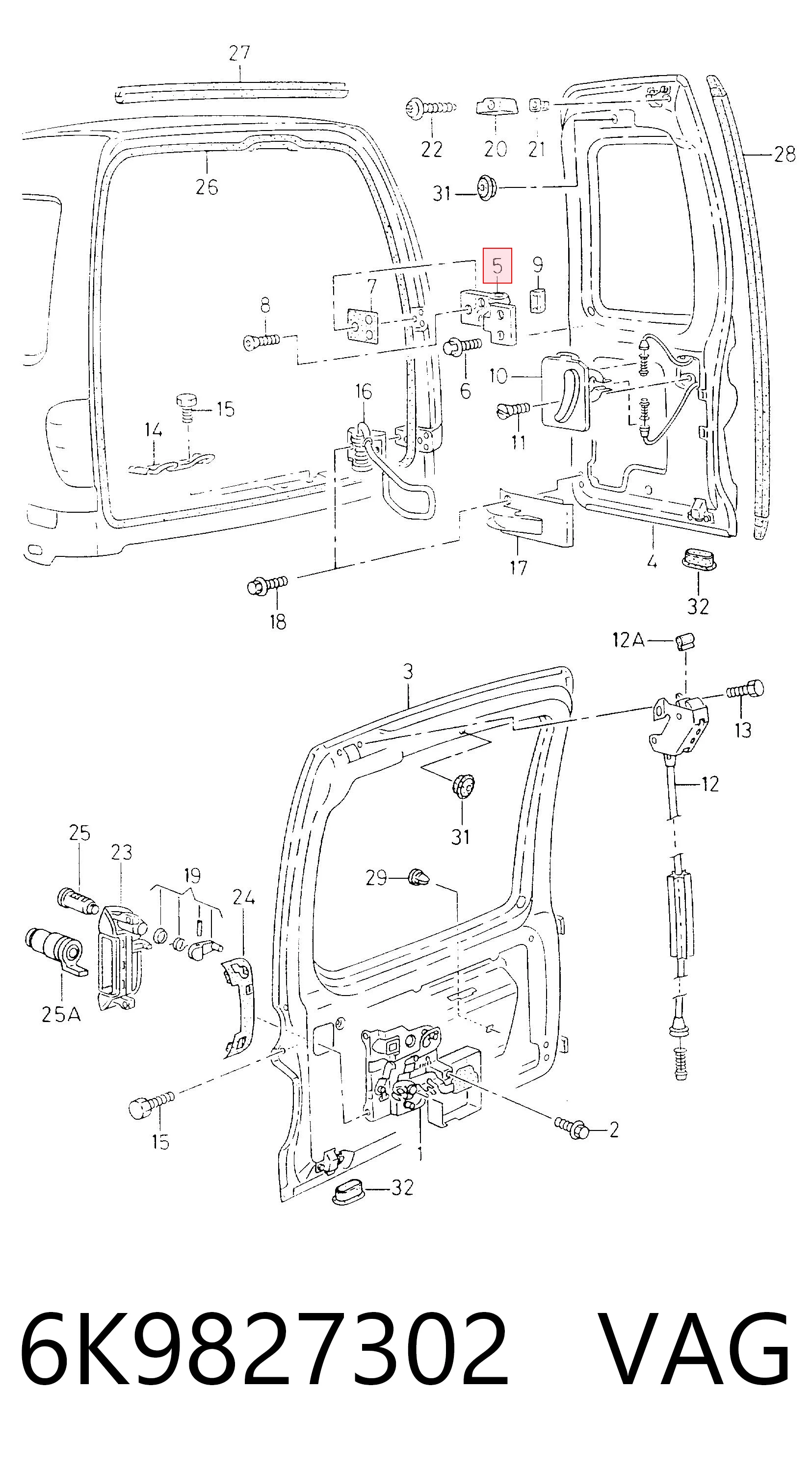 6K9827302 VAG