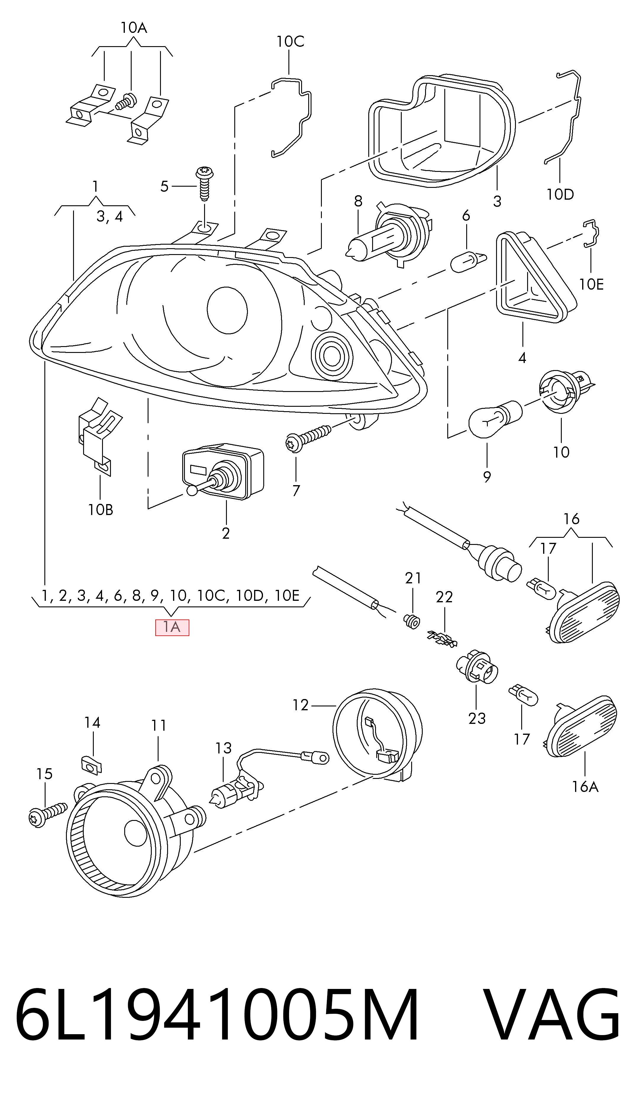 6L1941005M VAG