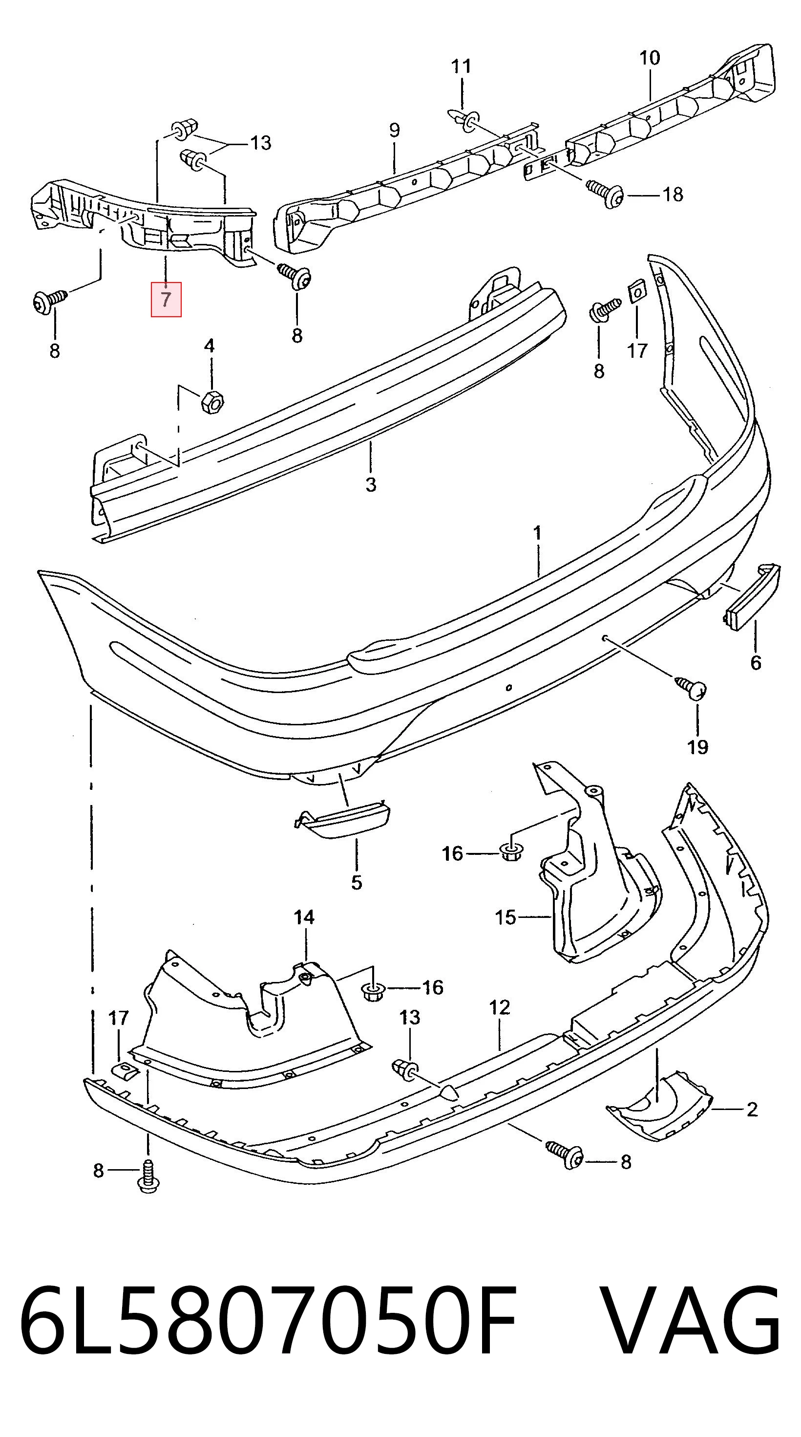6L5807050F VAG