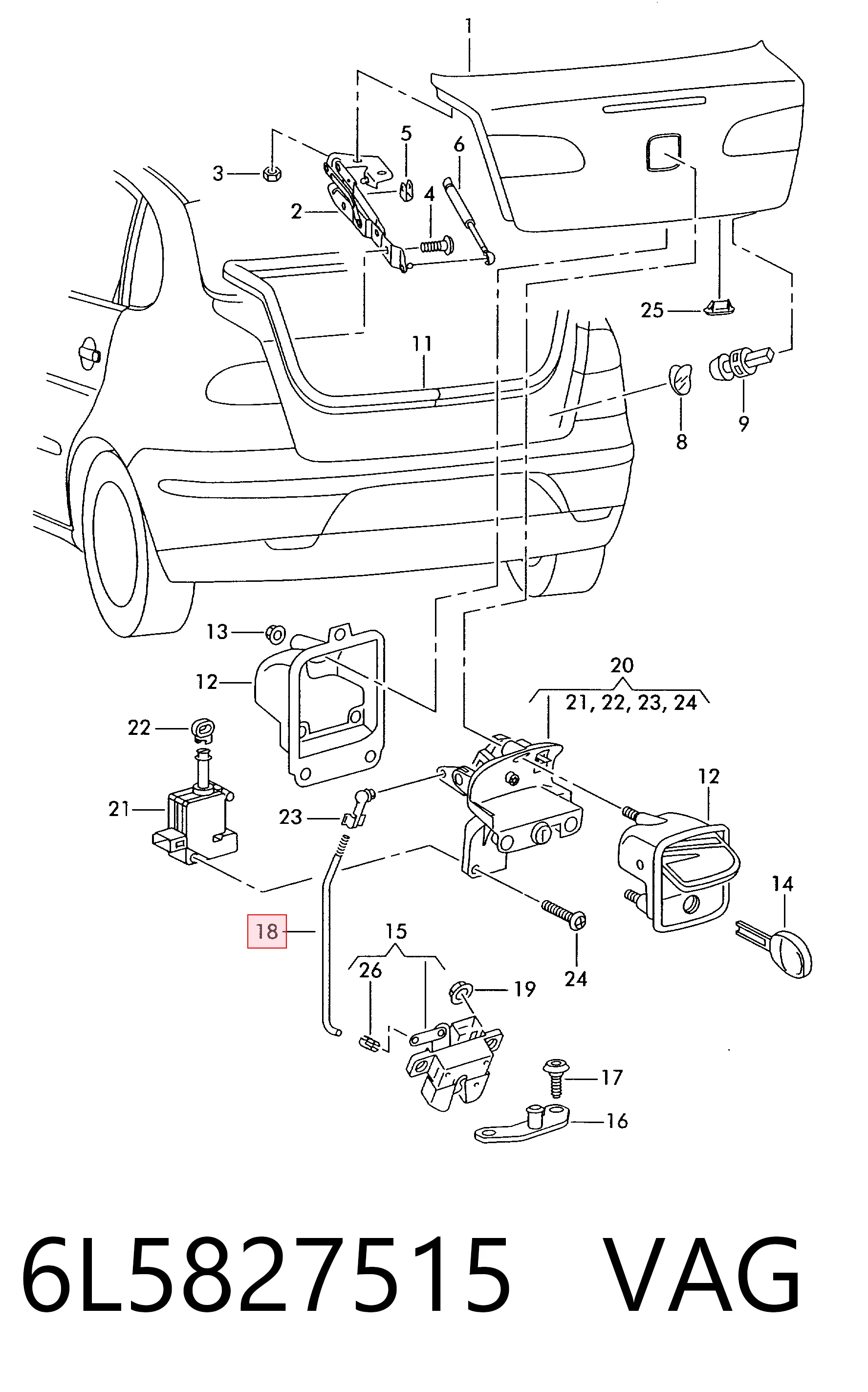 6L5827515 VAG