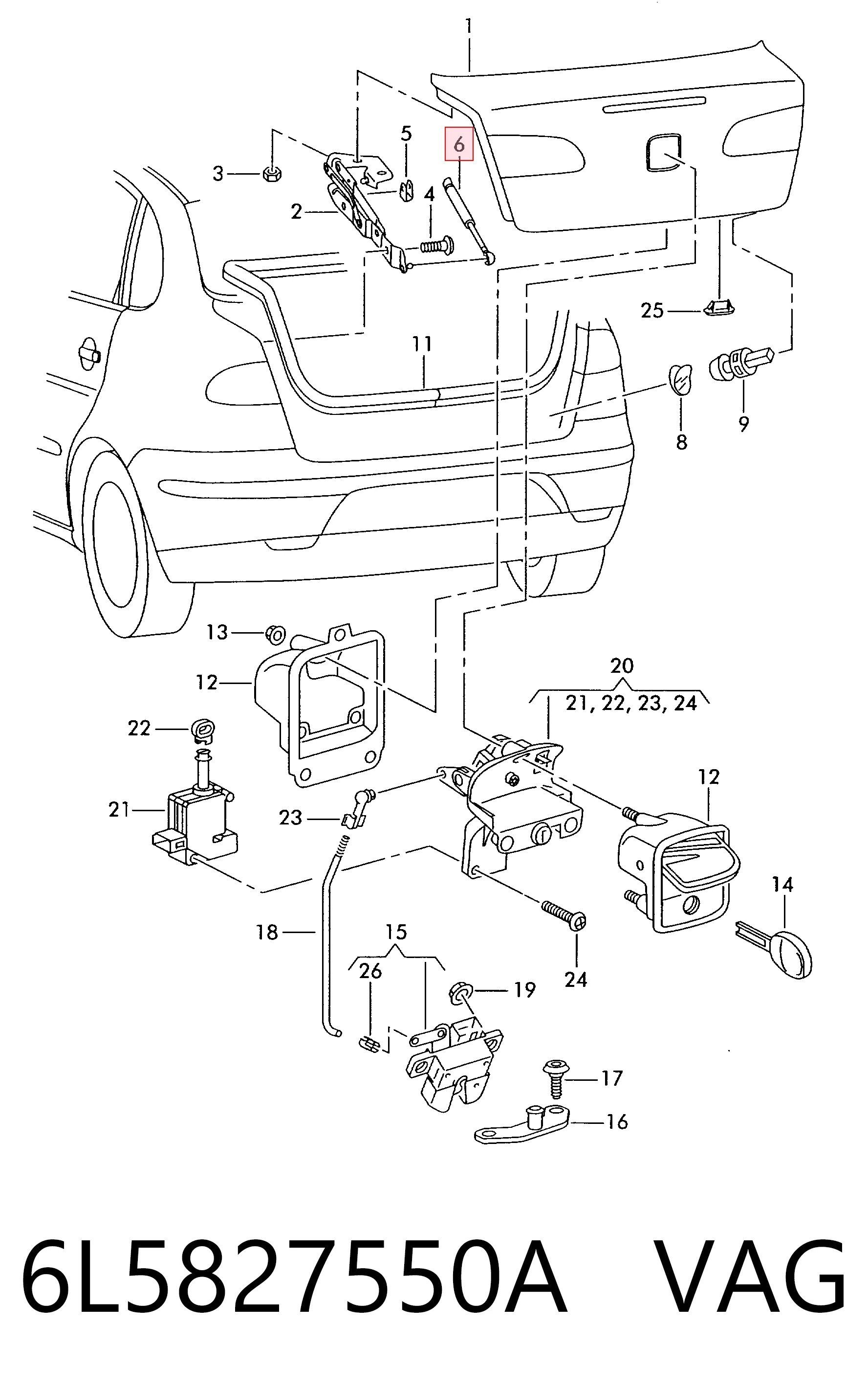 6L5827550A VAG
