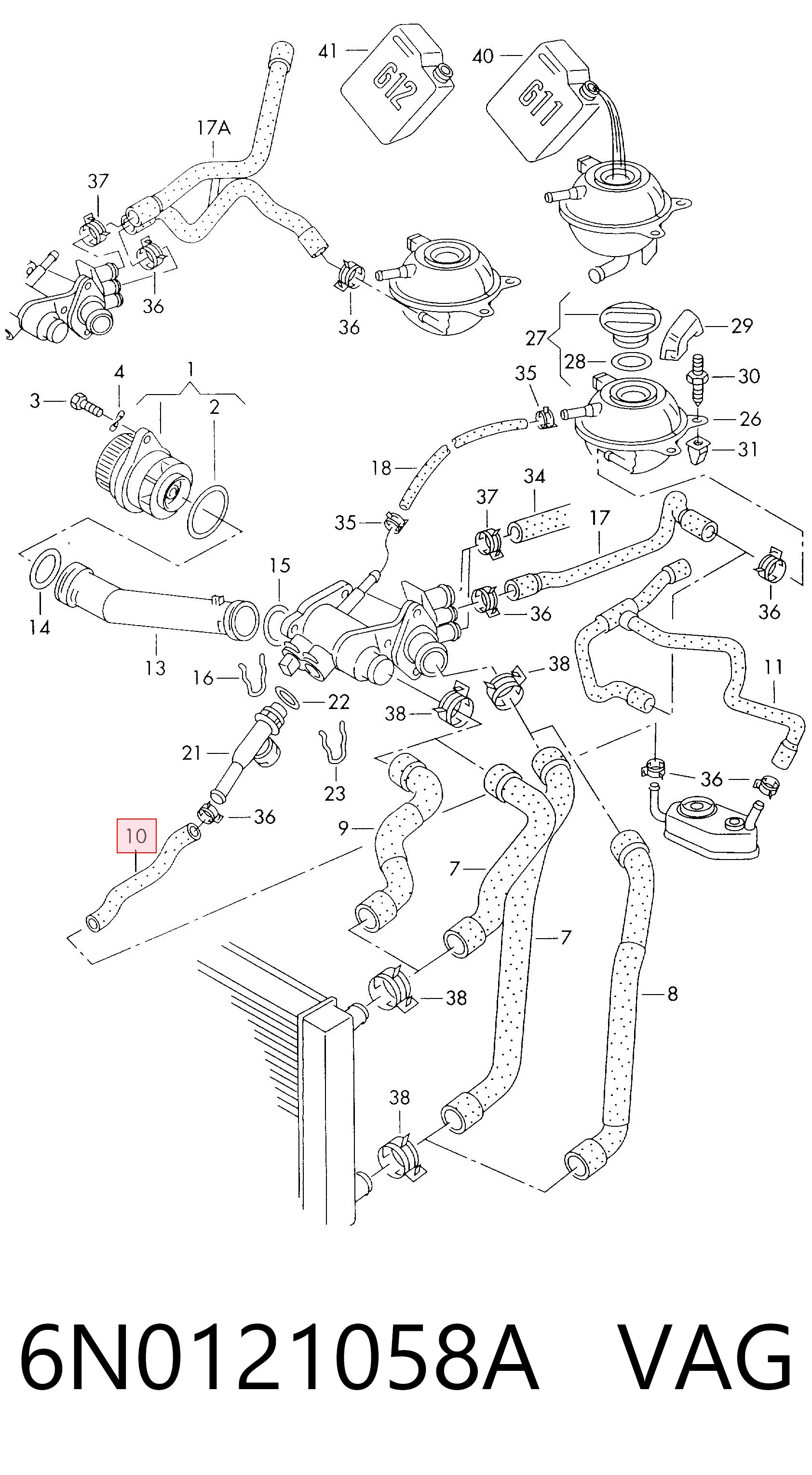 6N0121058A VAG