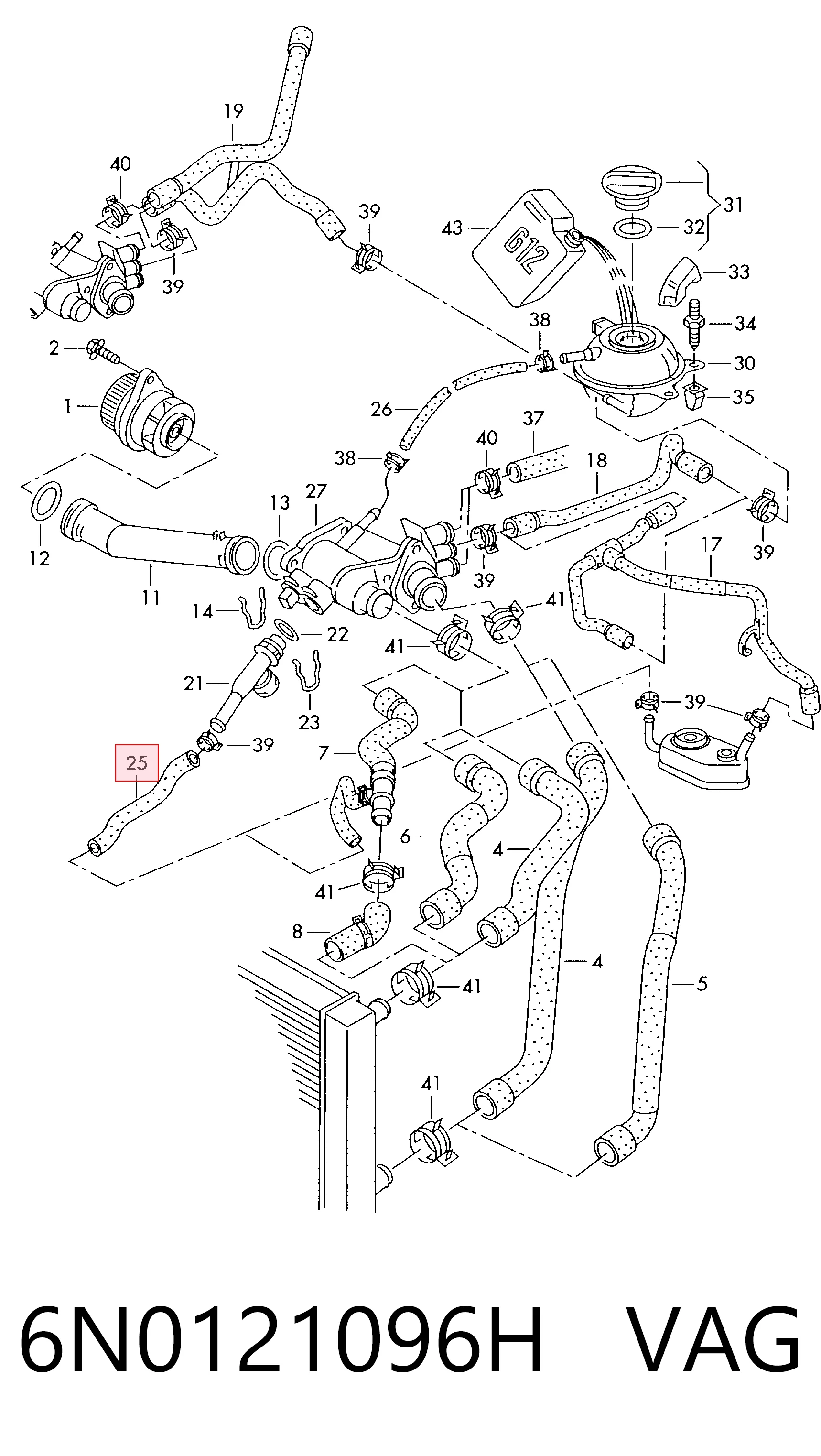 6N0121096H VAG