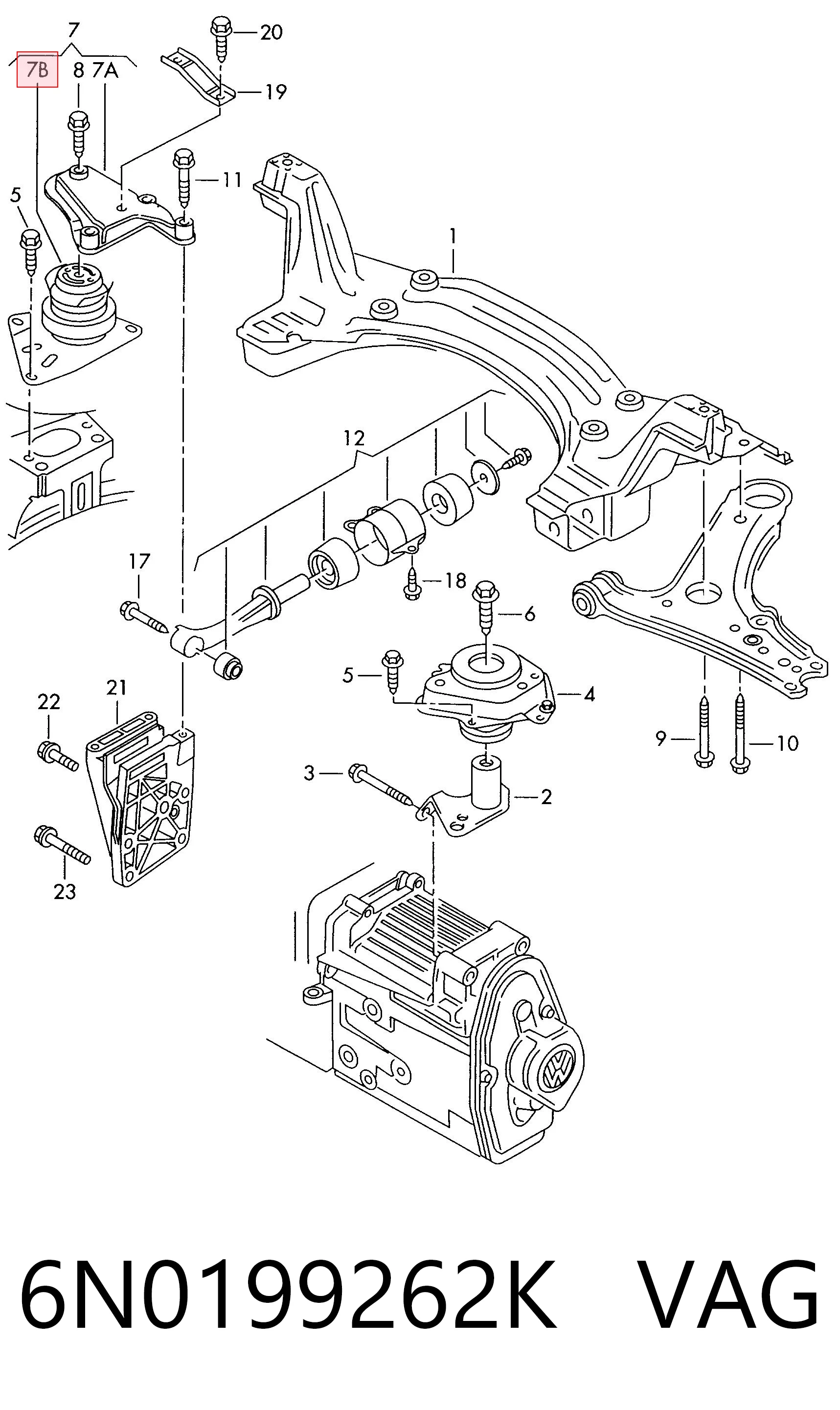 6N0199262K VAG