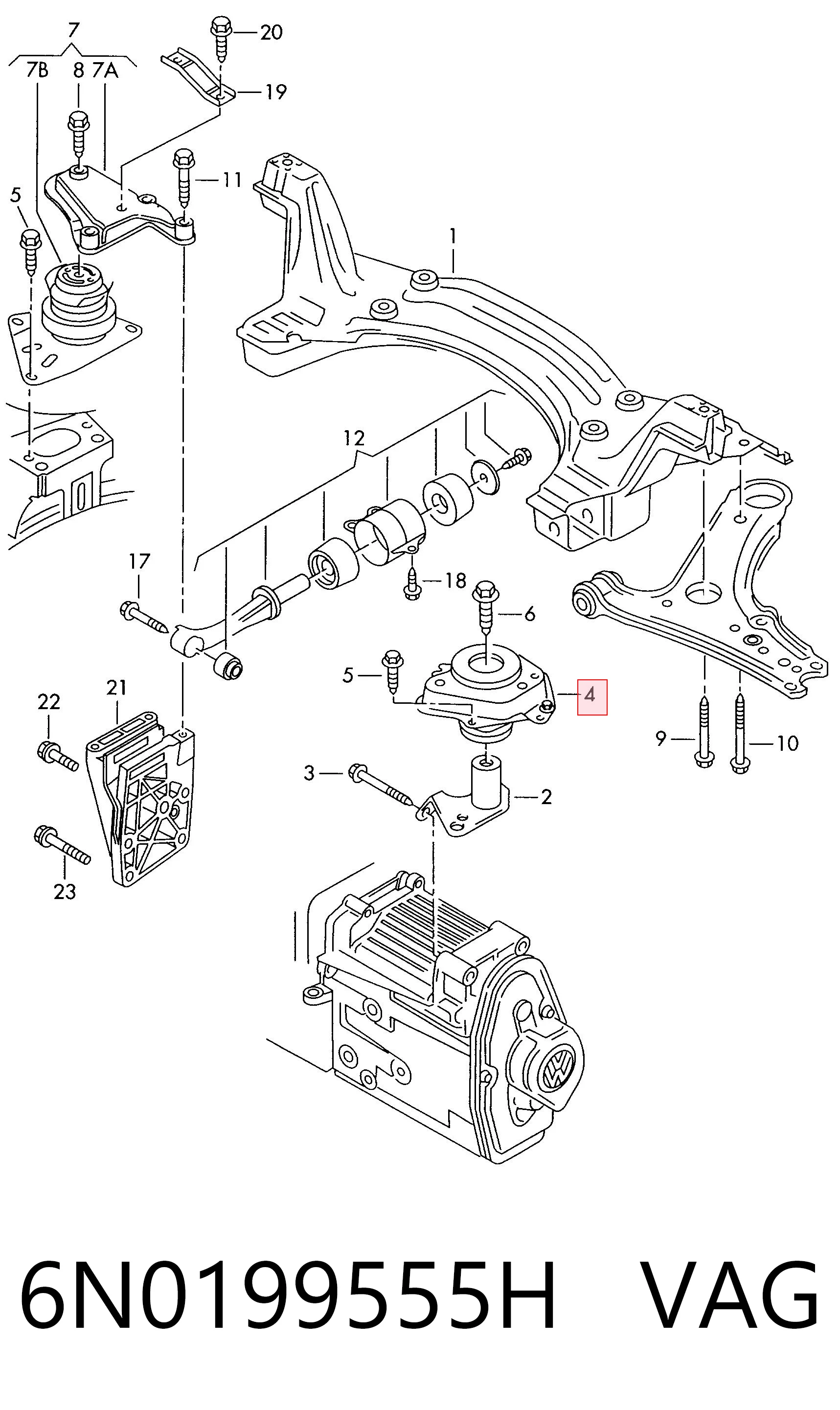 6N0199555H VAG