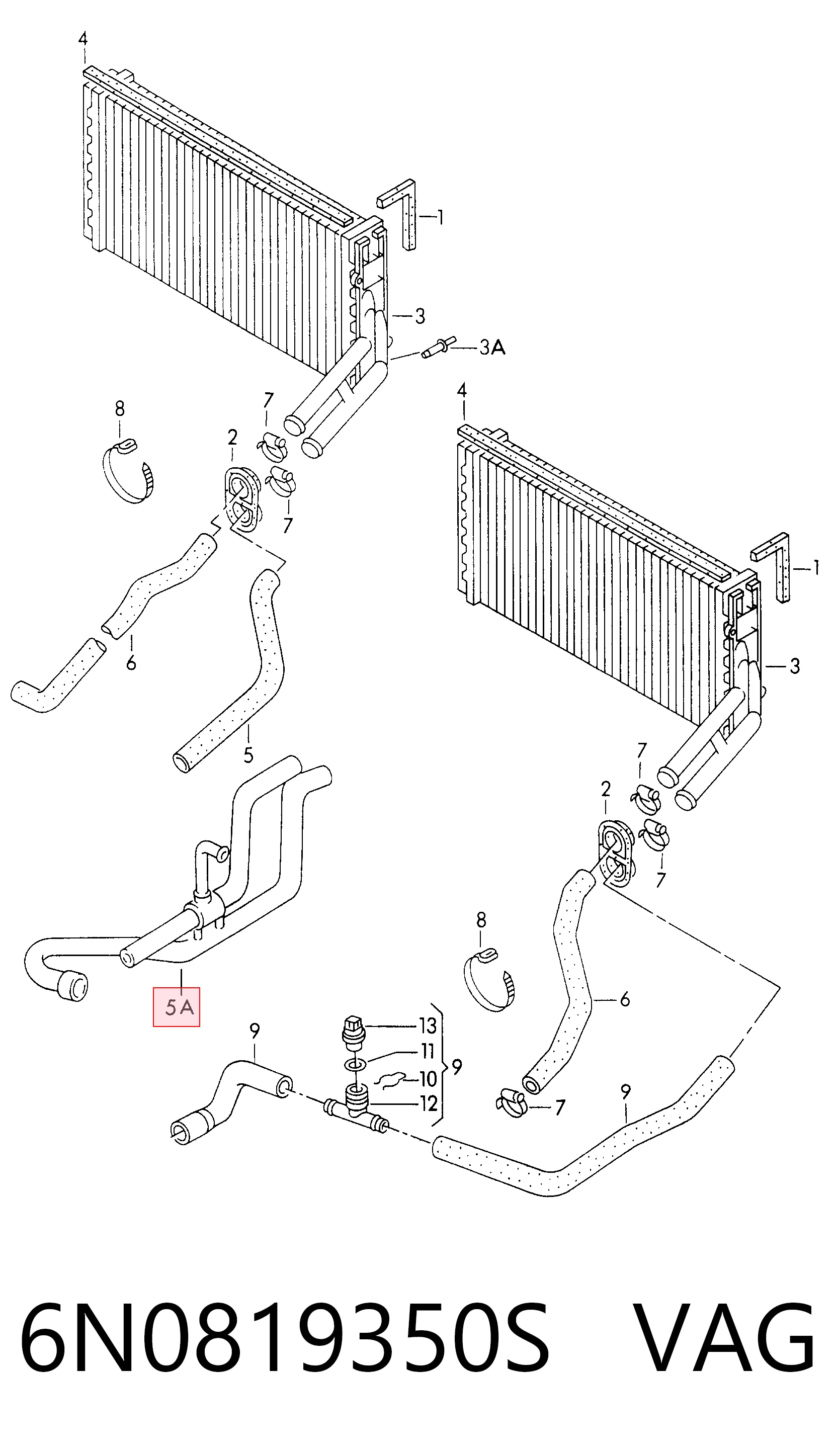 6N0819350S VAG