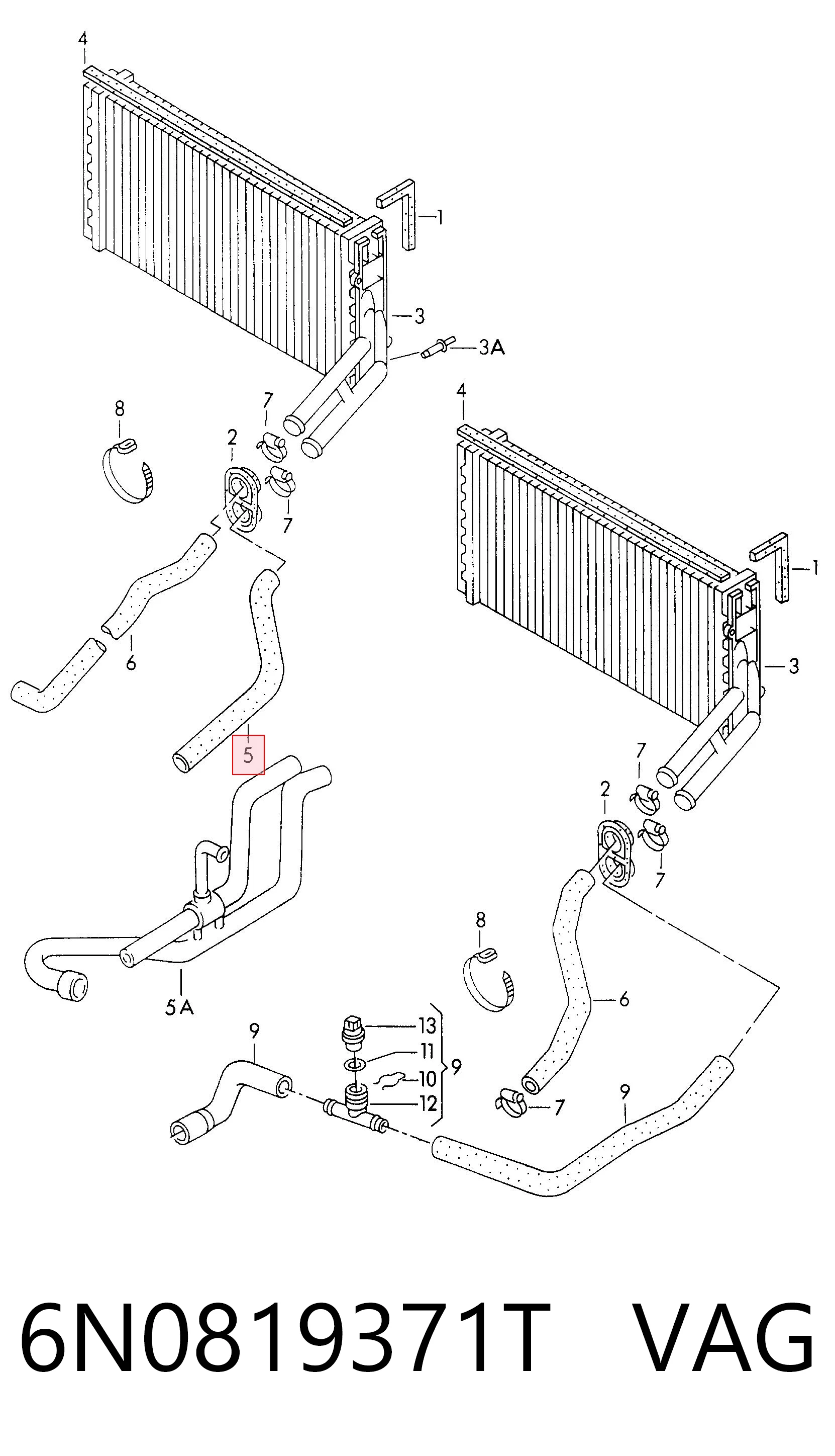 6N0819371T VAG