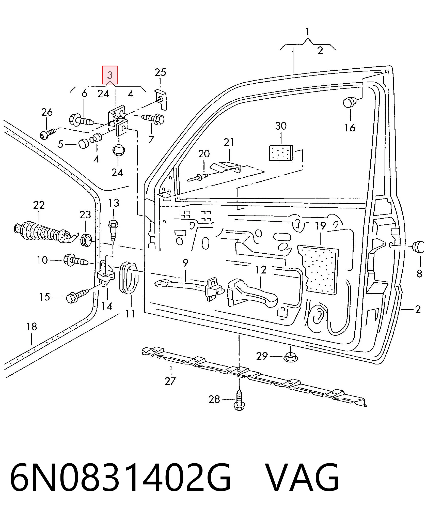 6N0831402G VAG