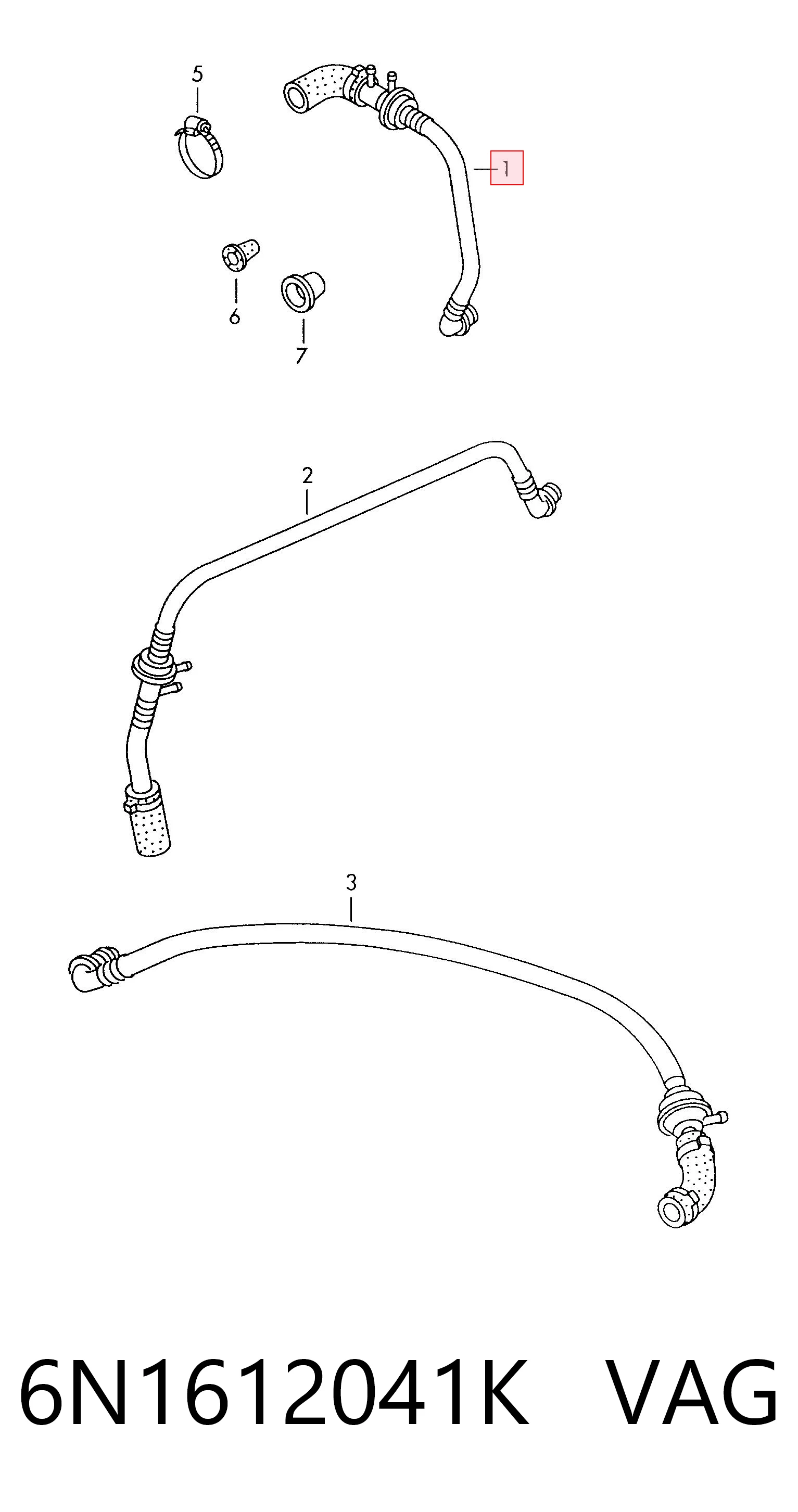 6N1612041K VAG
