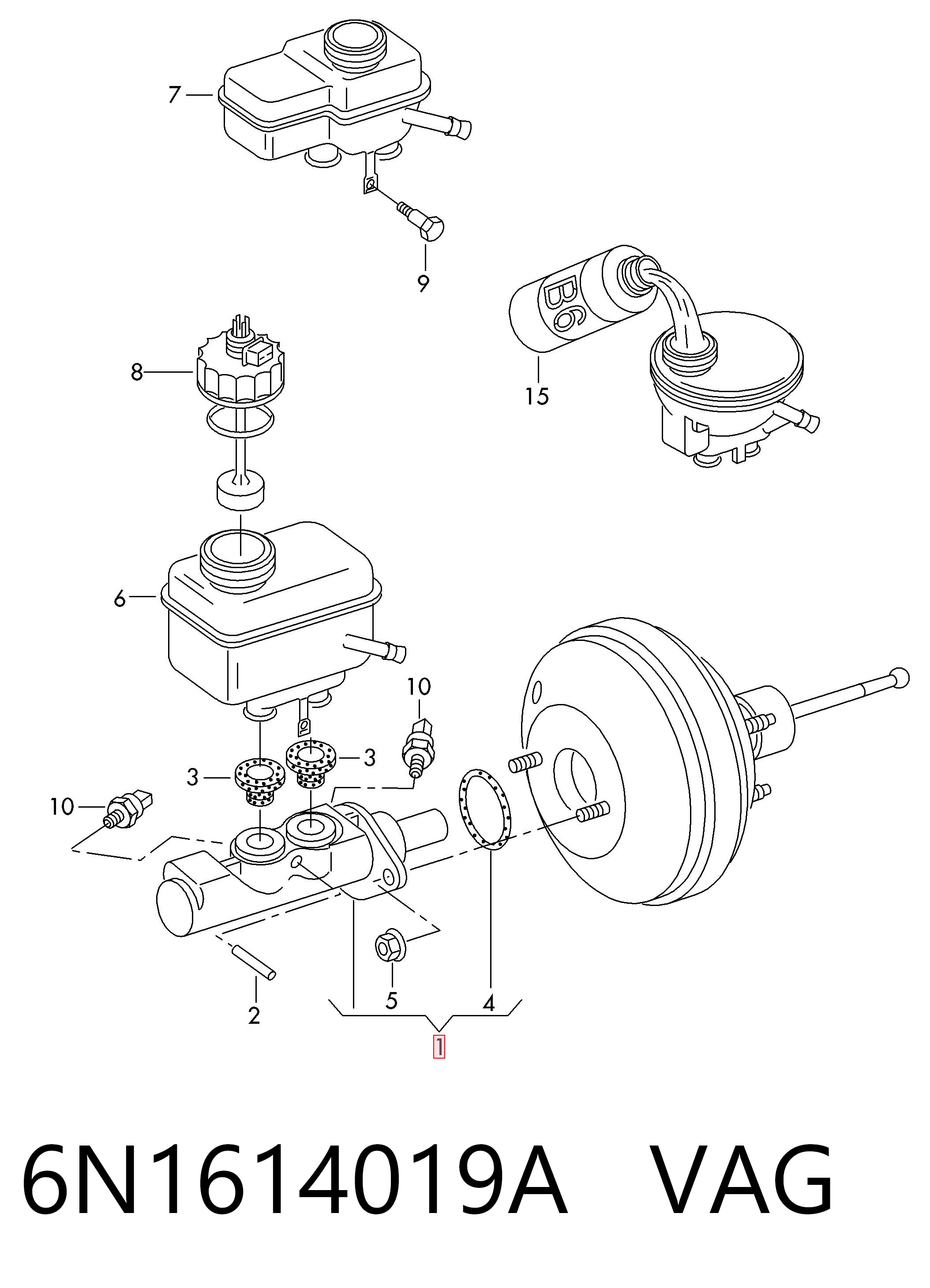 6N1614019A VAG