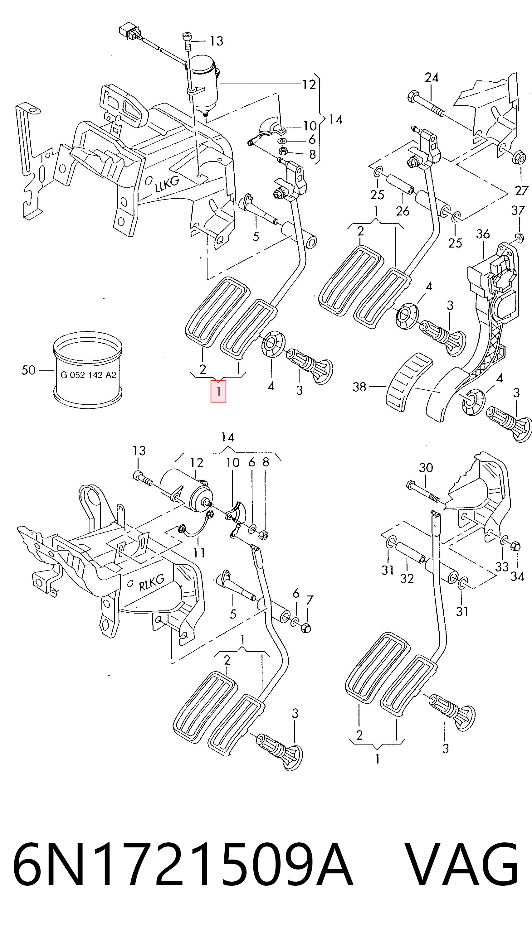6N1721509A VAG