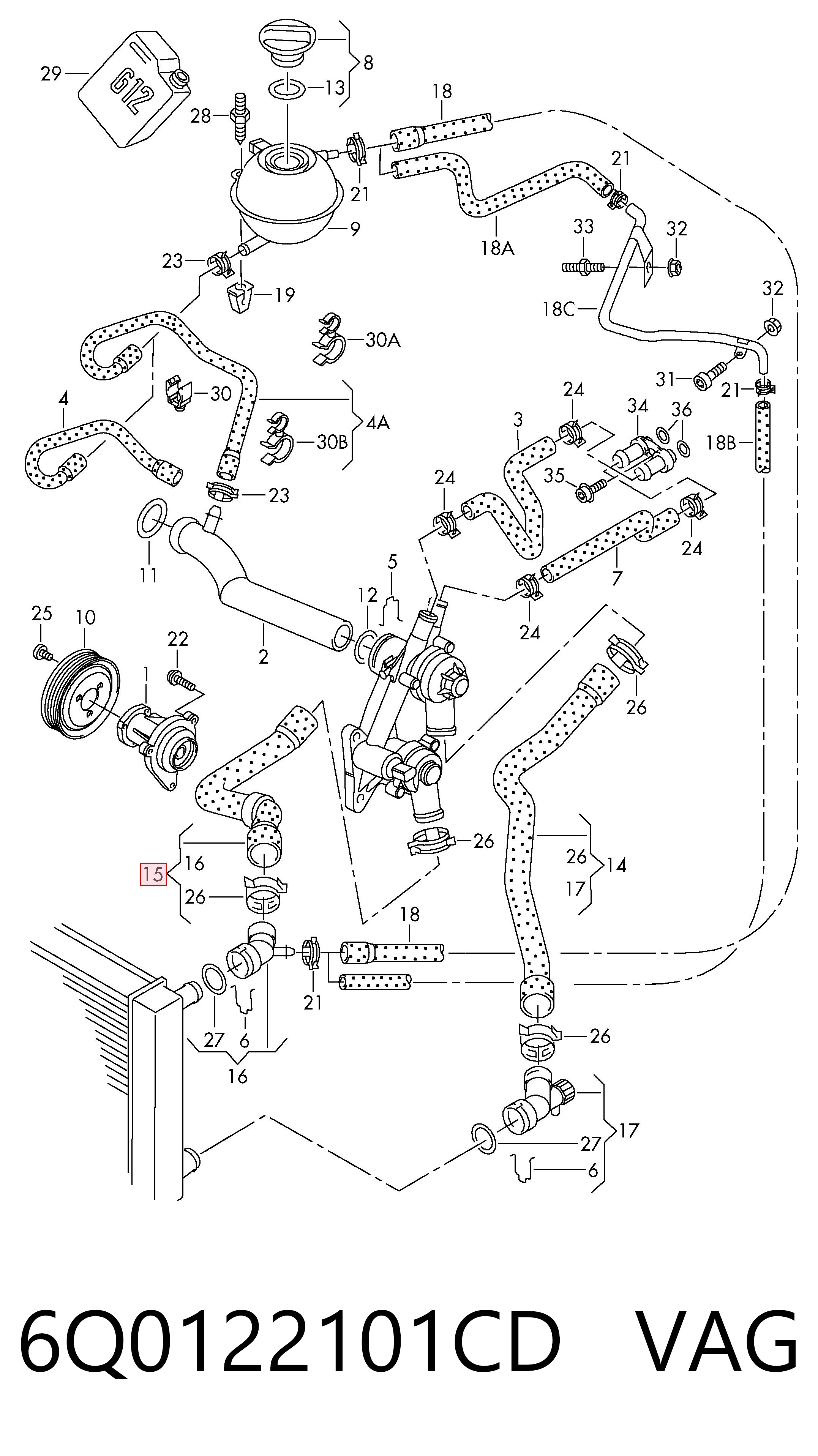 6Q0122101CD VAG