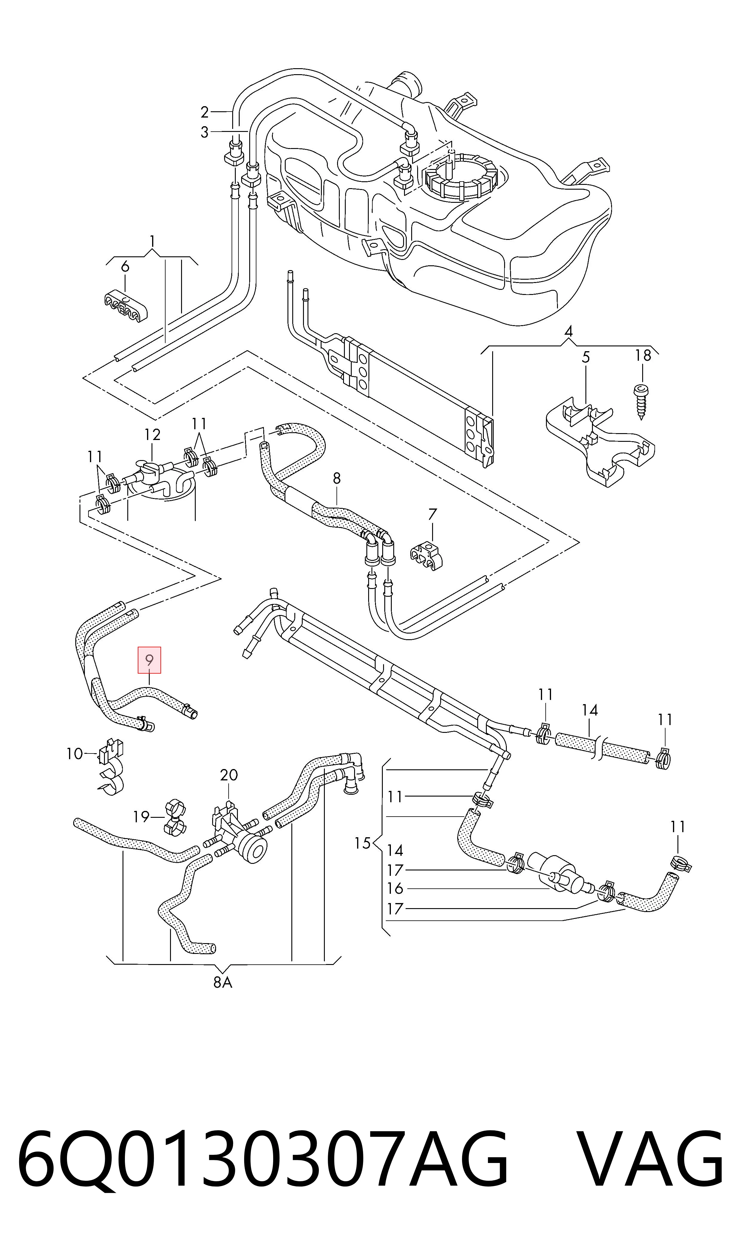 6Q0130307AG VAG