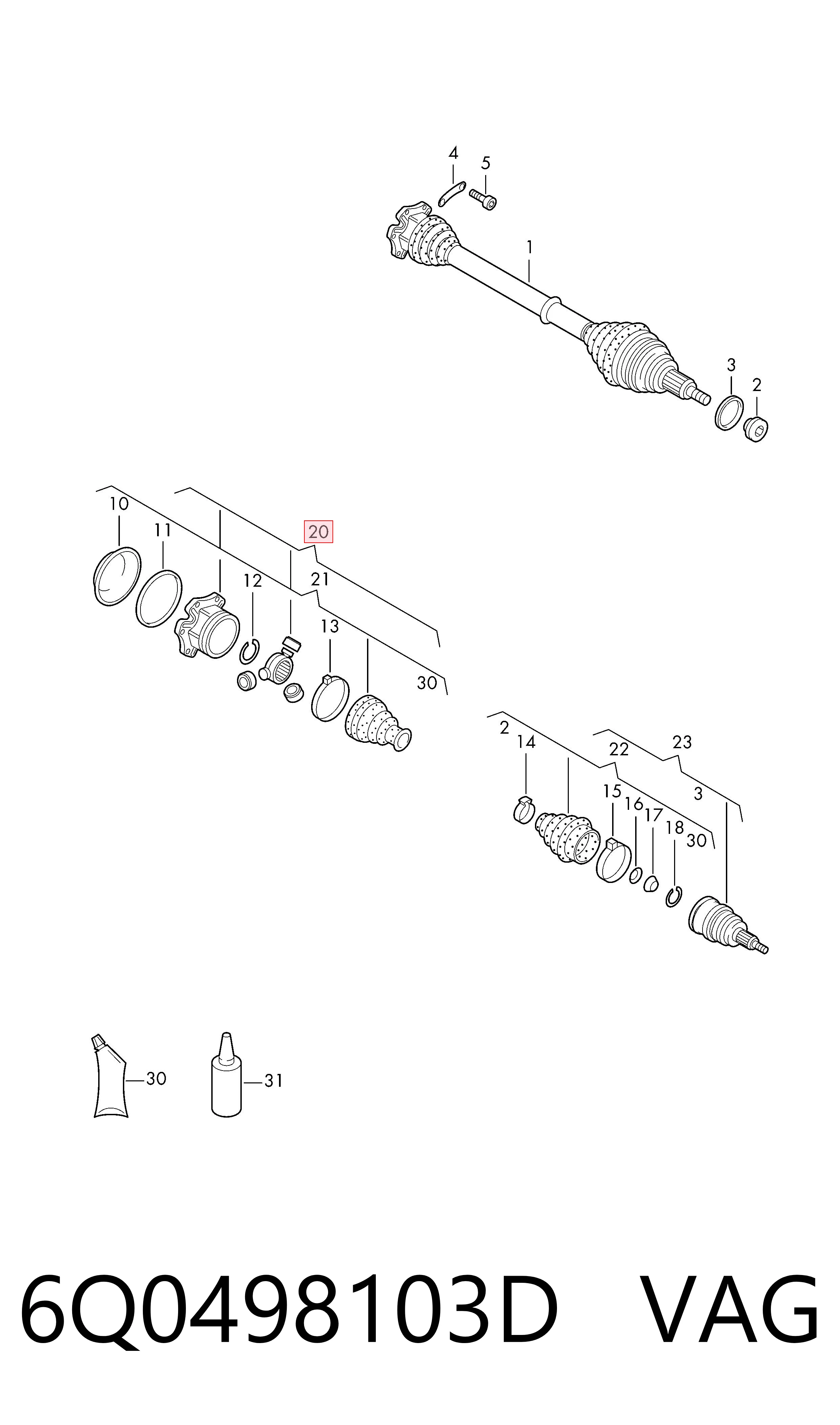 6Q0498103D VAG