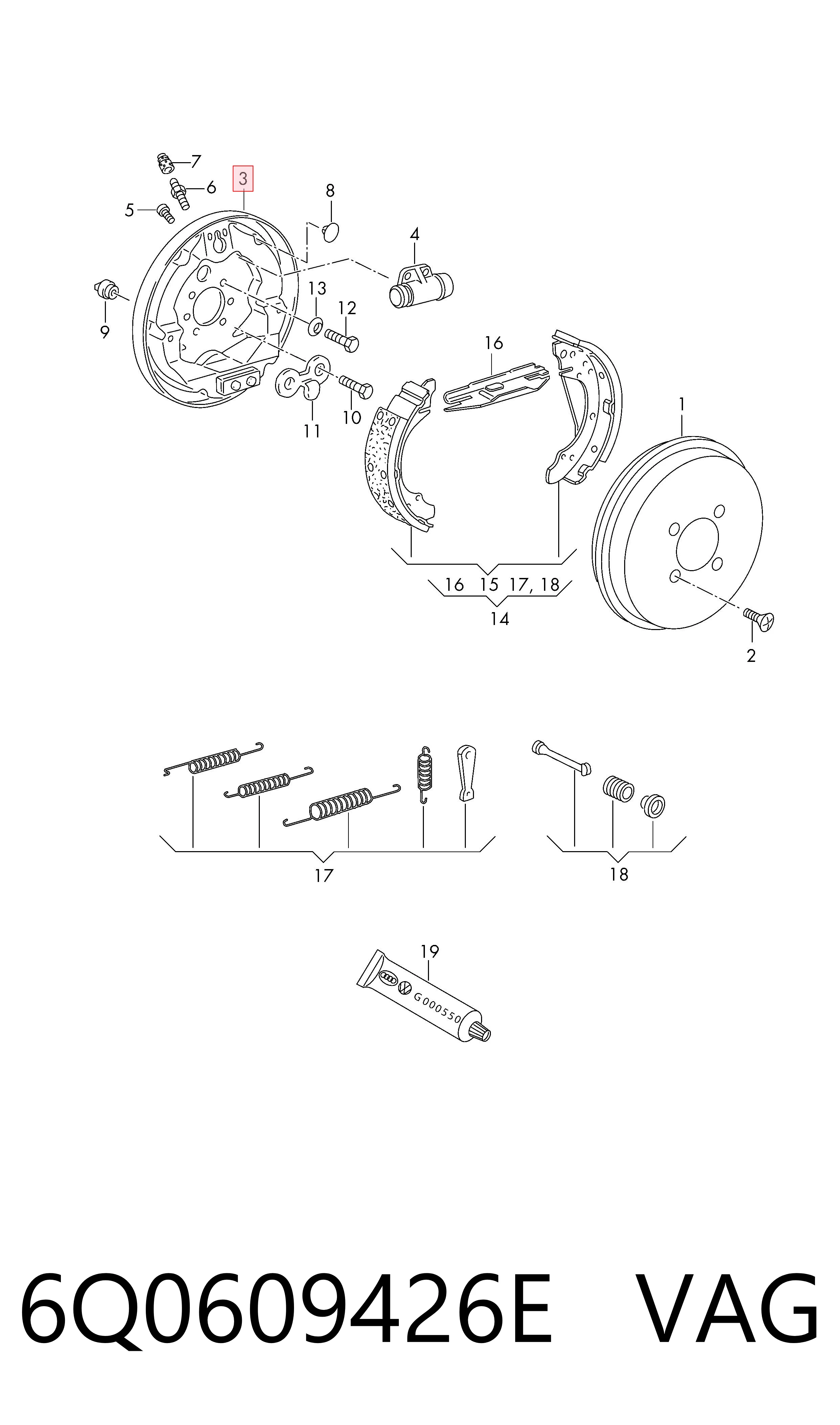 6Q0609426E VAG