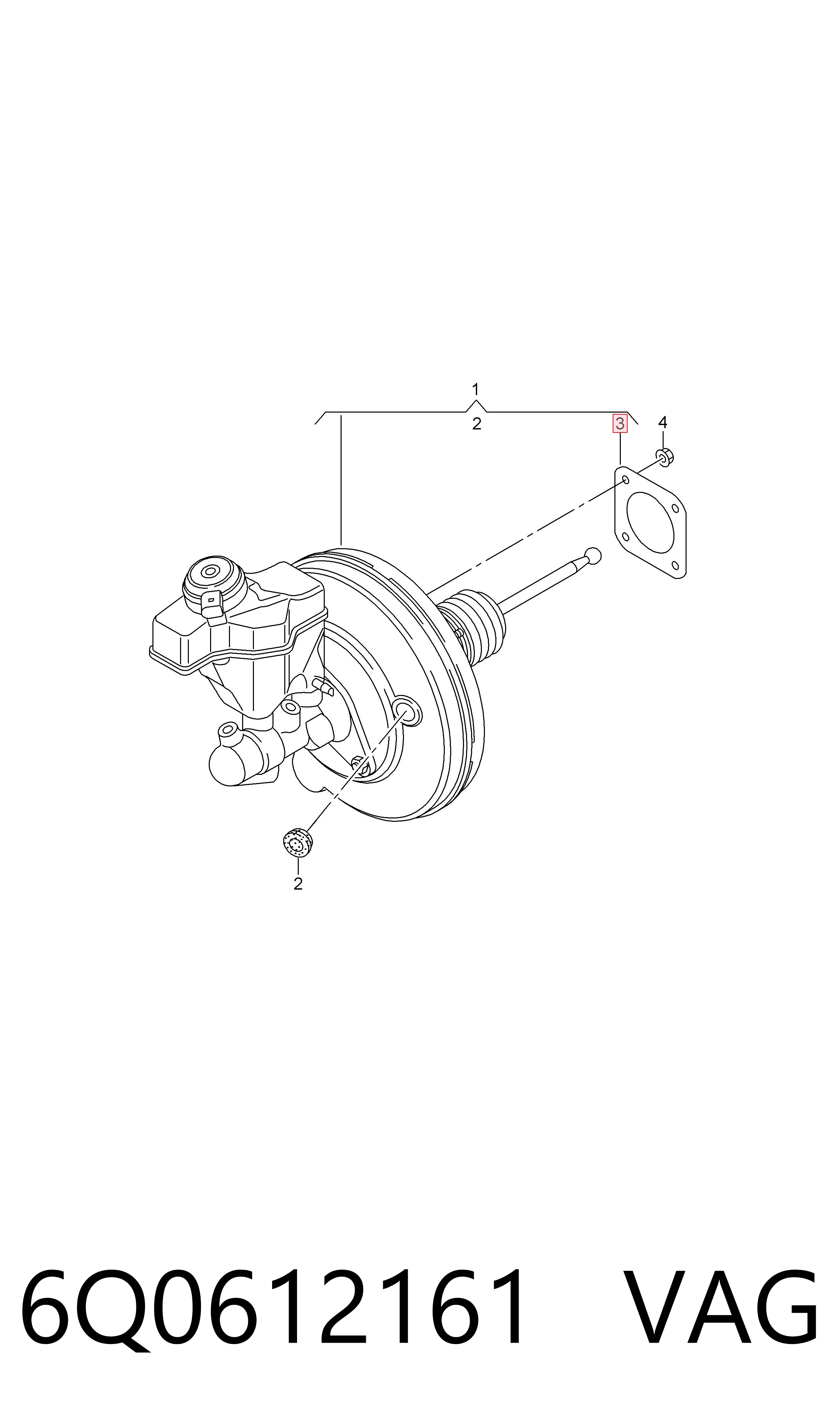  VAG 6Q0612161 preço, a partir de 14,76 USD