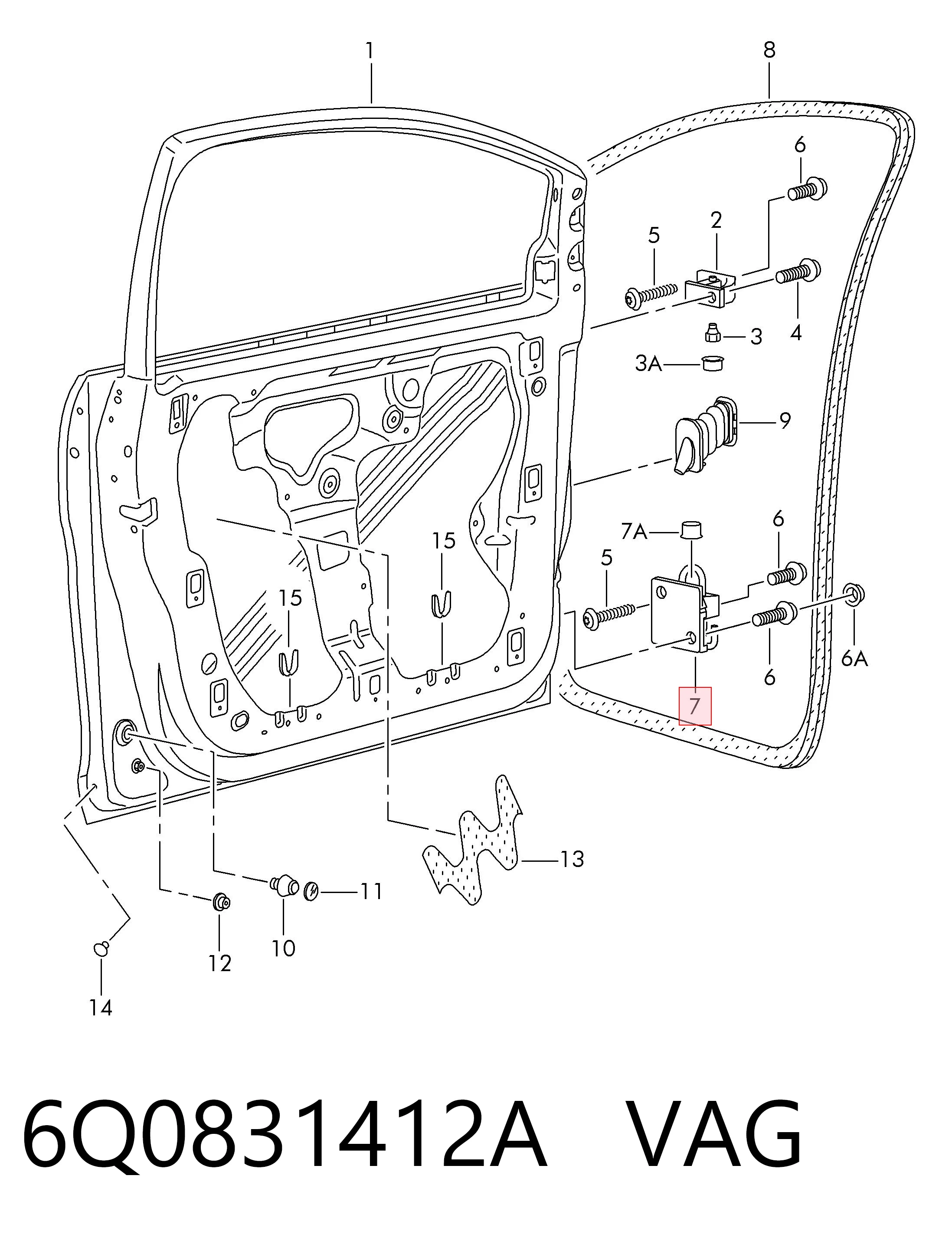 6Q0831412A VAG