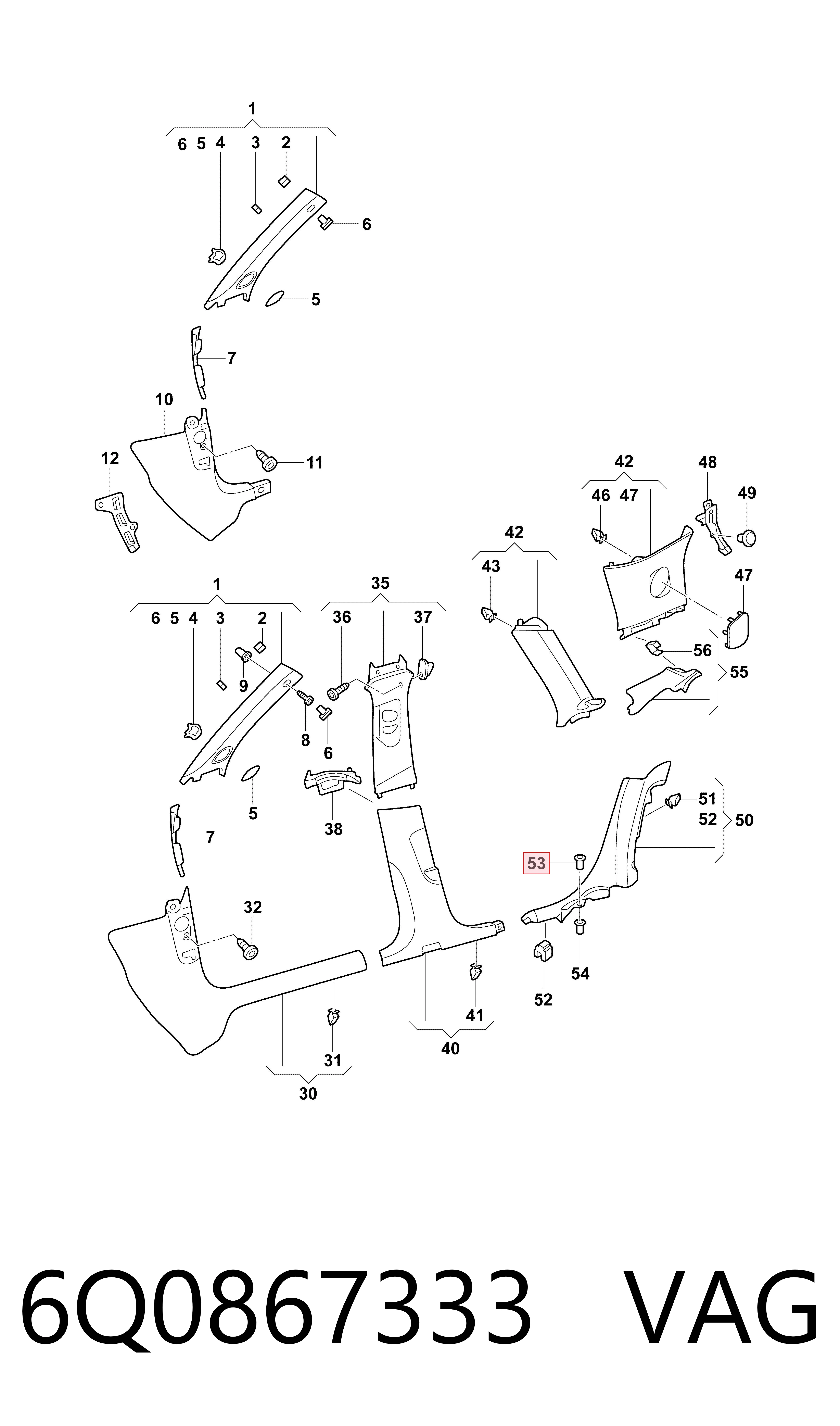 6Q0867333 VAG 