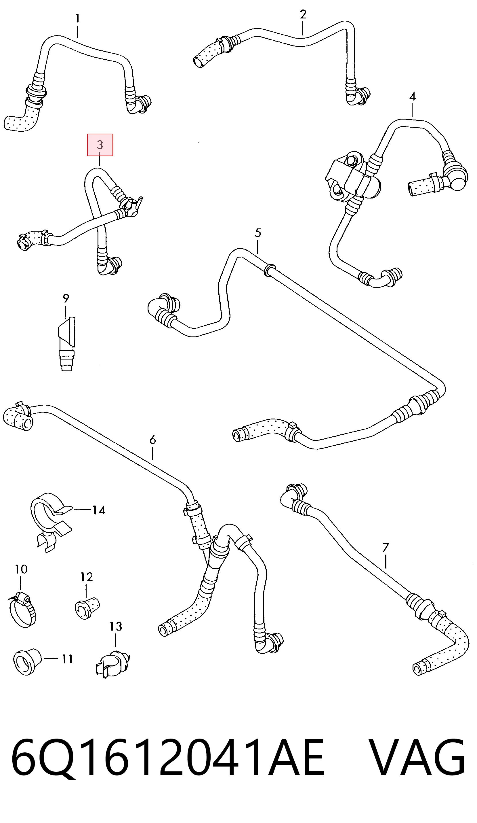 6Q1612041AE VAG 