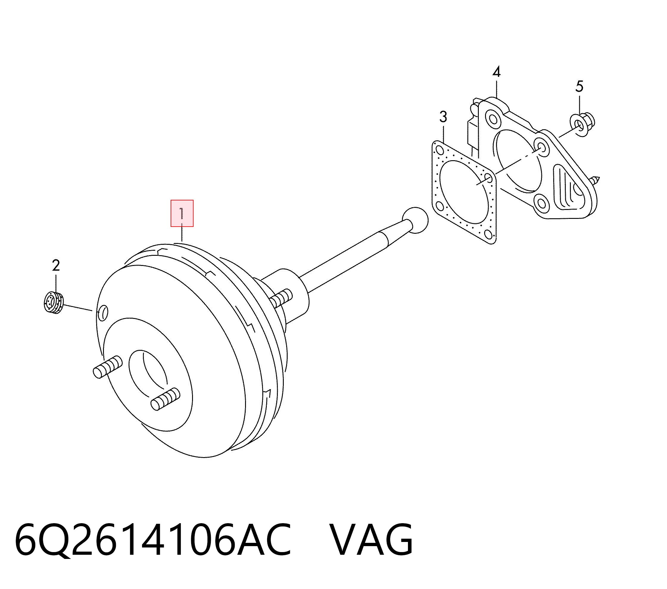 6Q2614106AC VAG