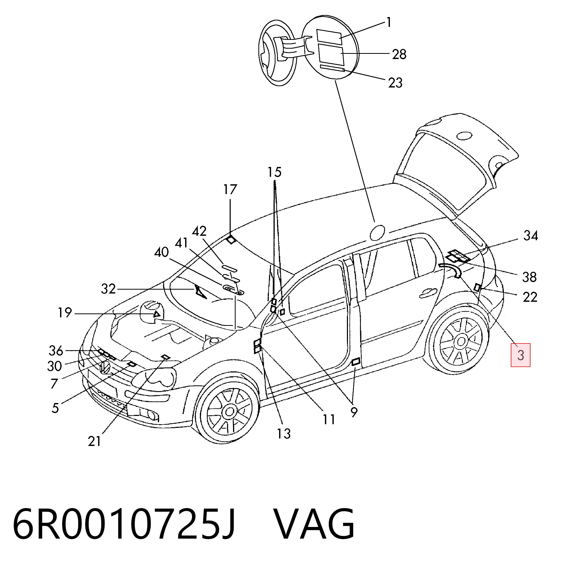 6R0010725J VAG 