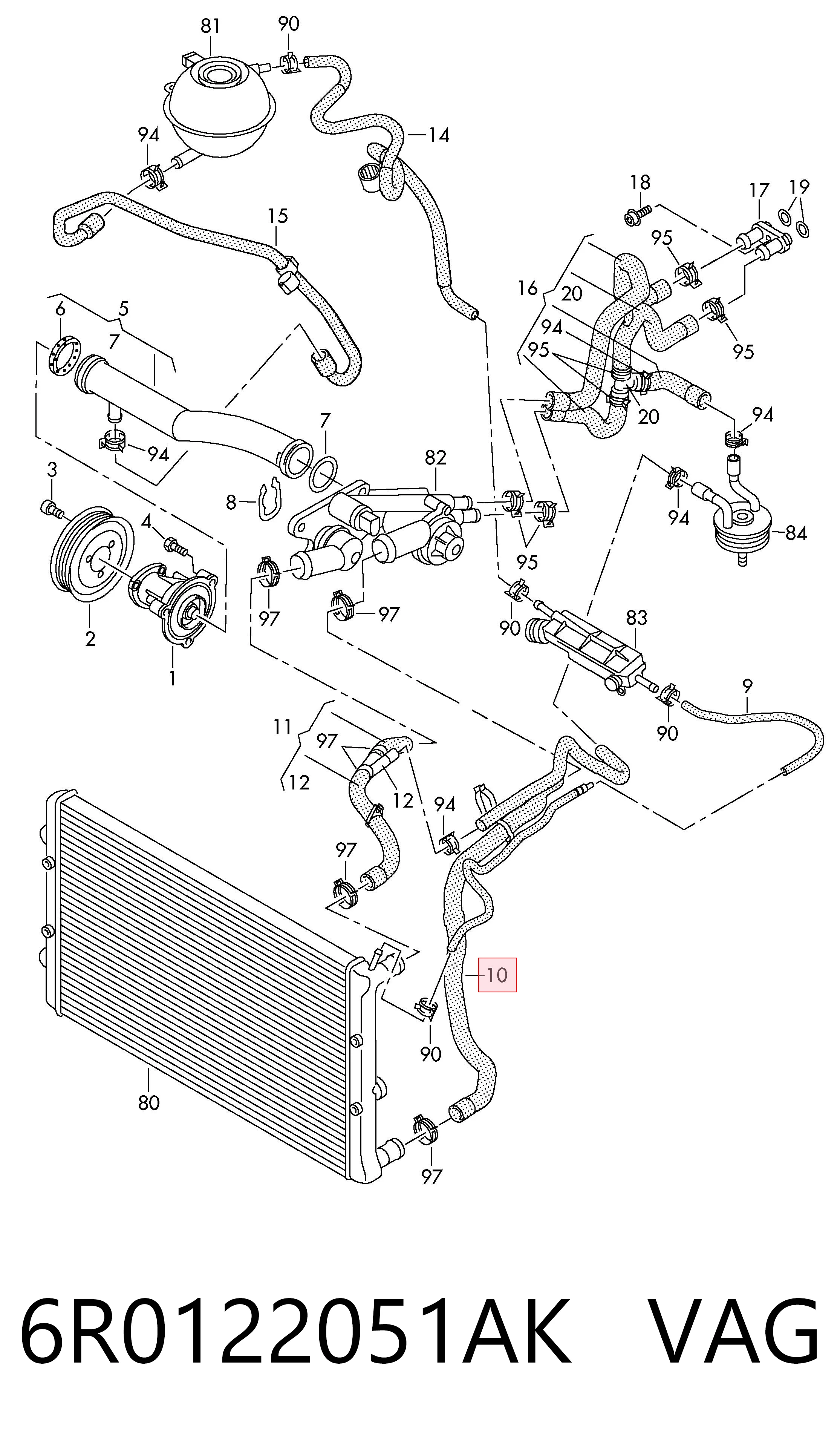 6R0122051AK VAG