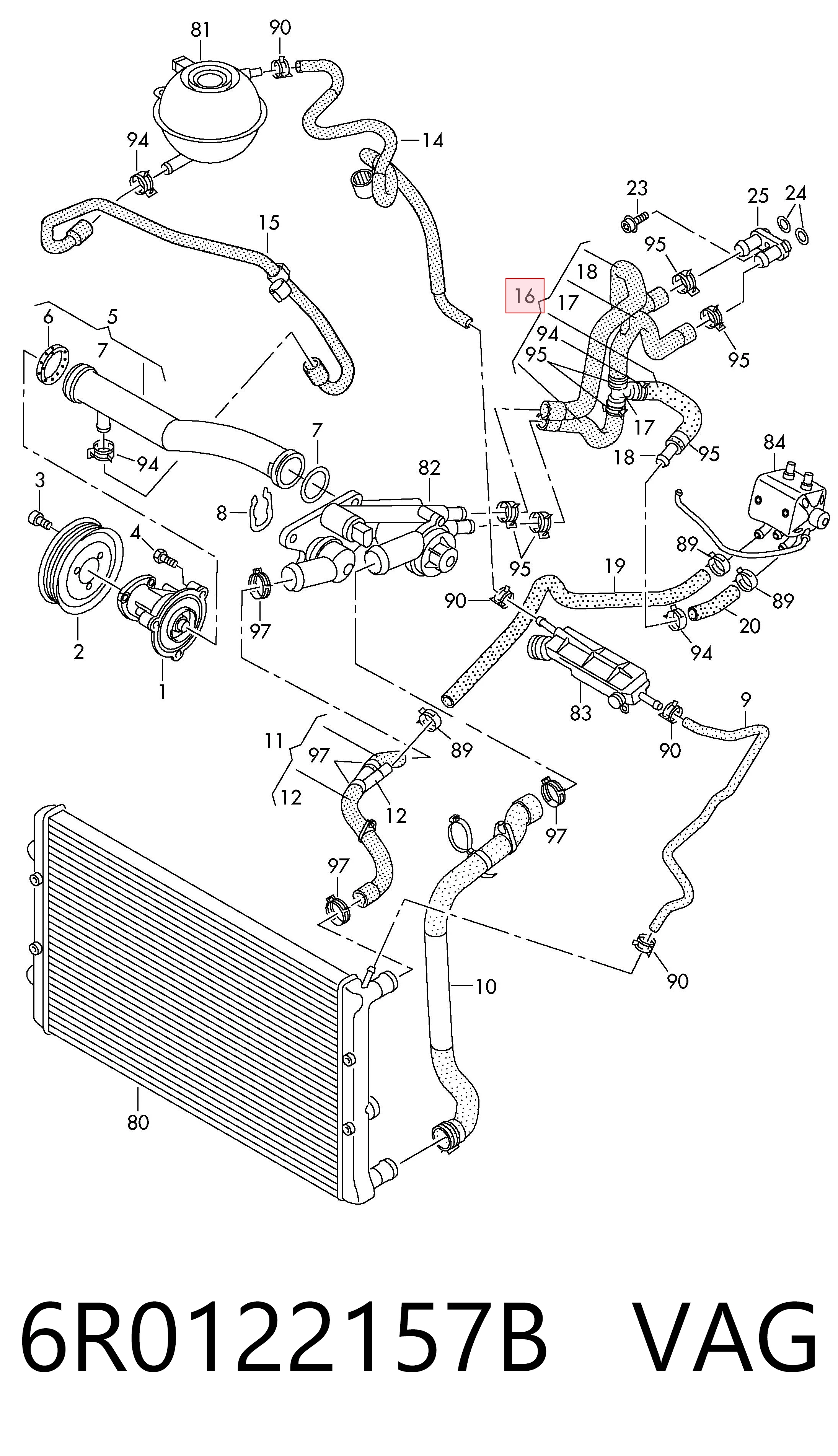 6R0122157B VAG