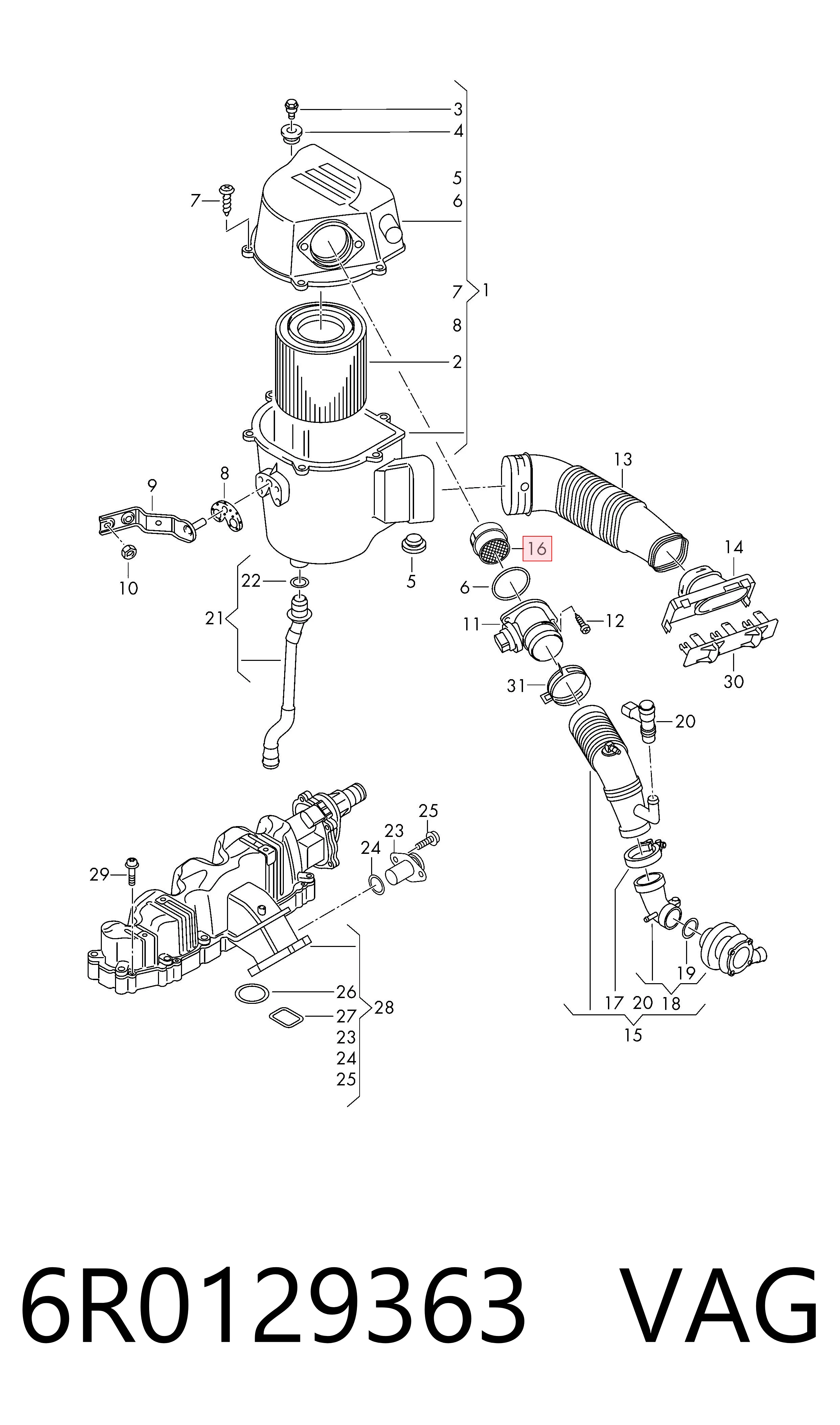 6R0129363 VAG 