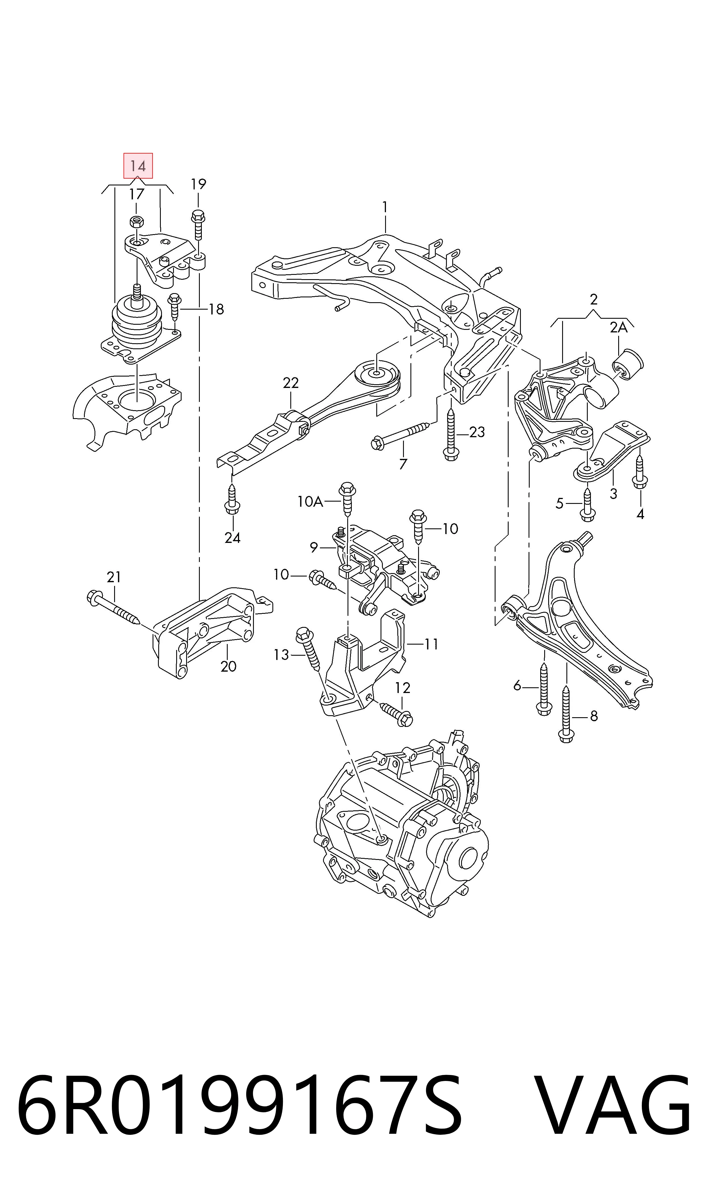 6R0199167S VAG