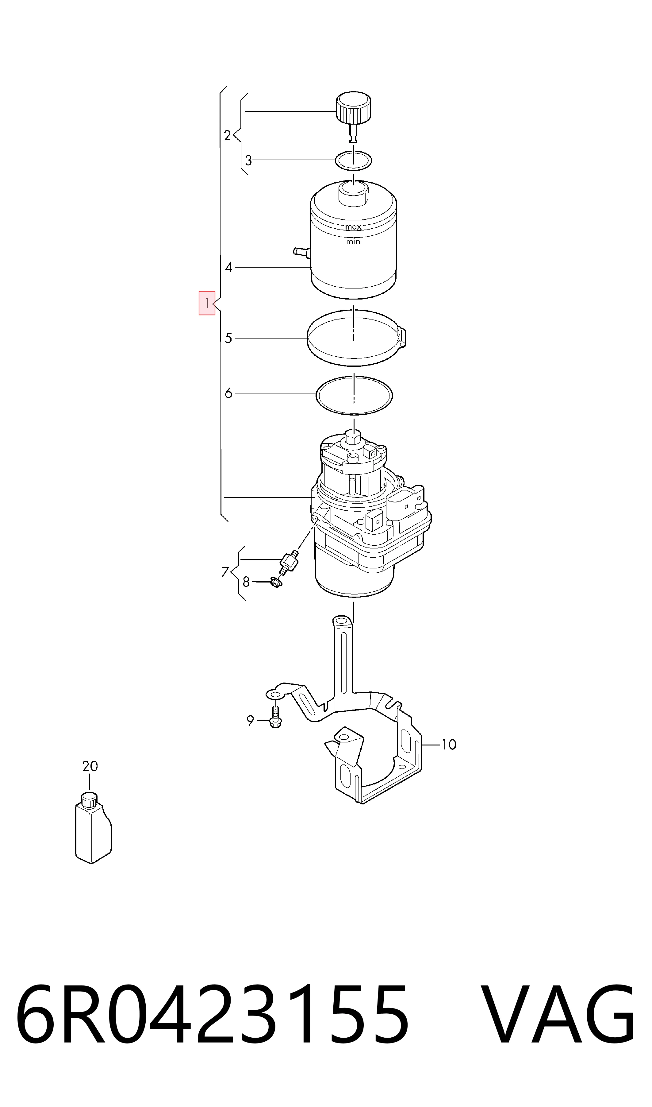 6R0423155 VAG