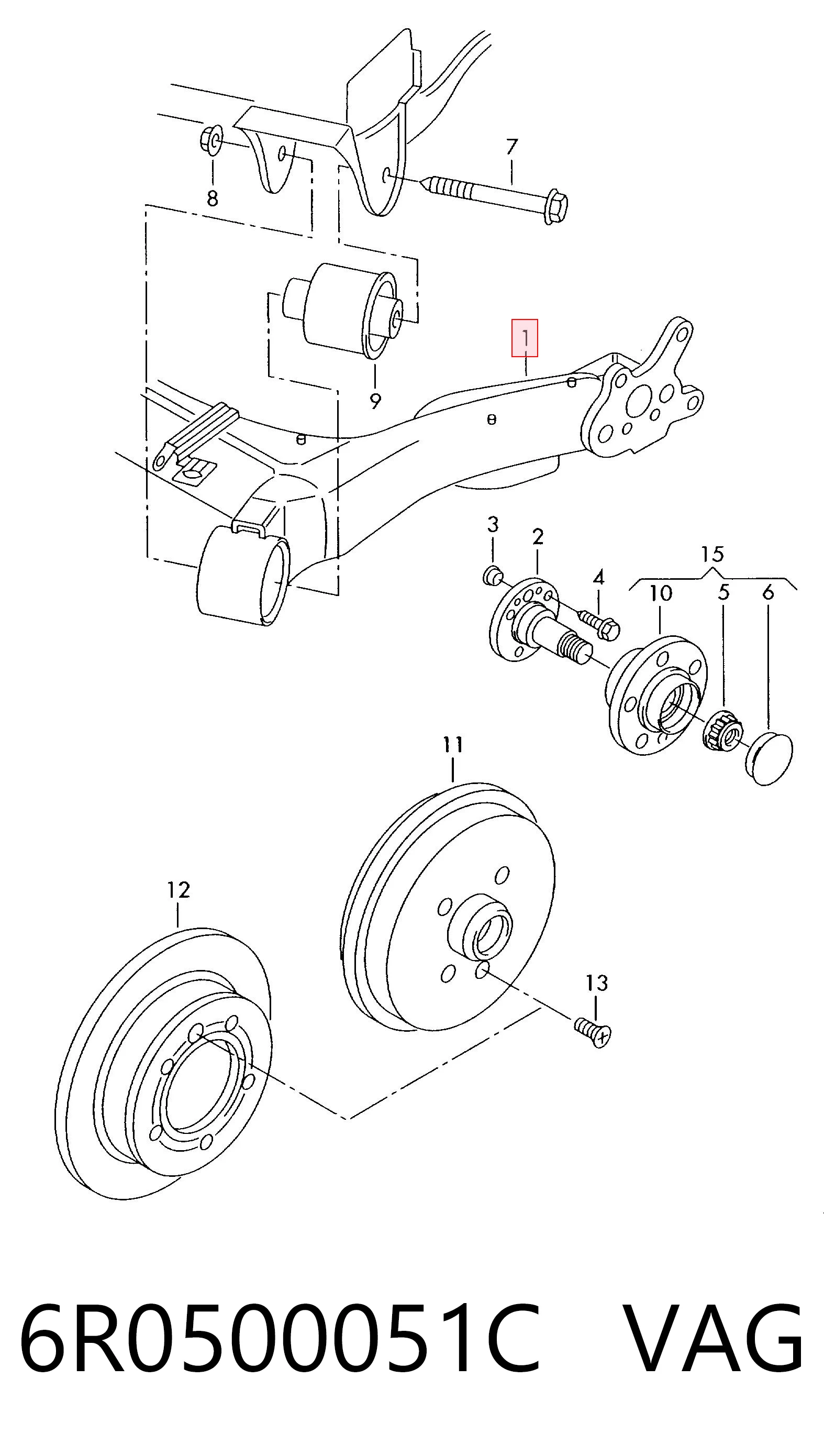6R0500051C VAG