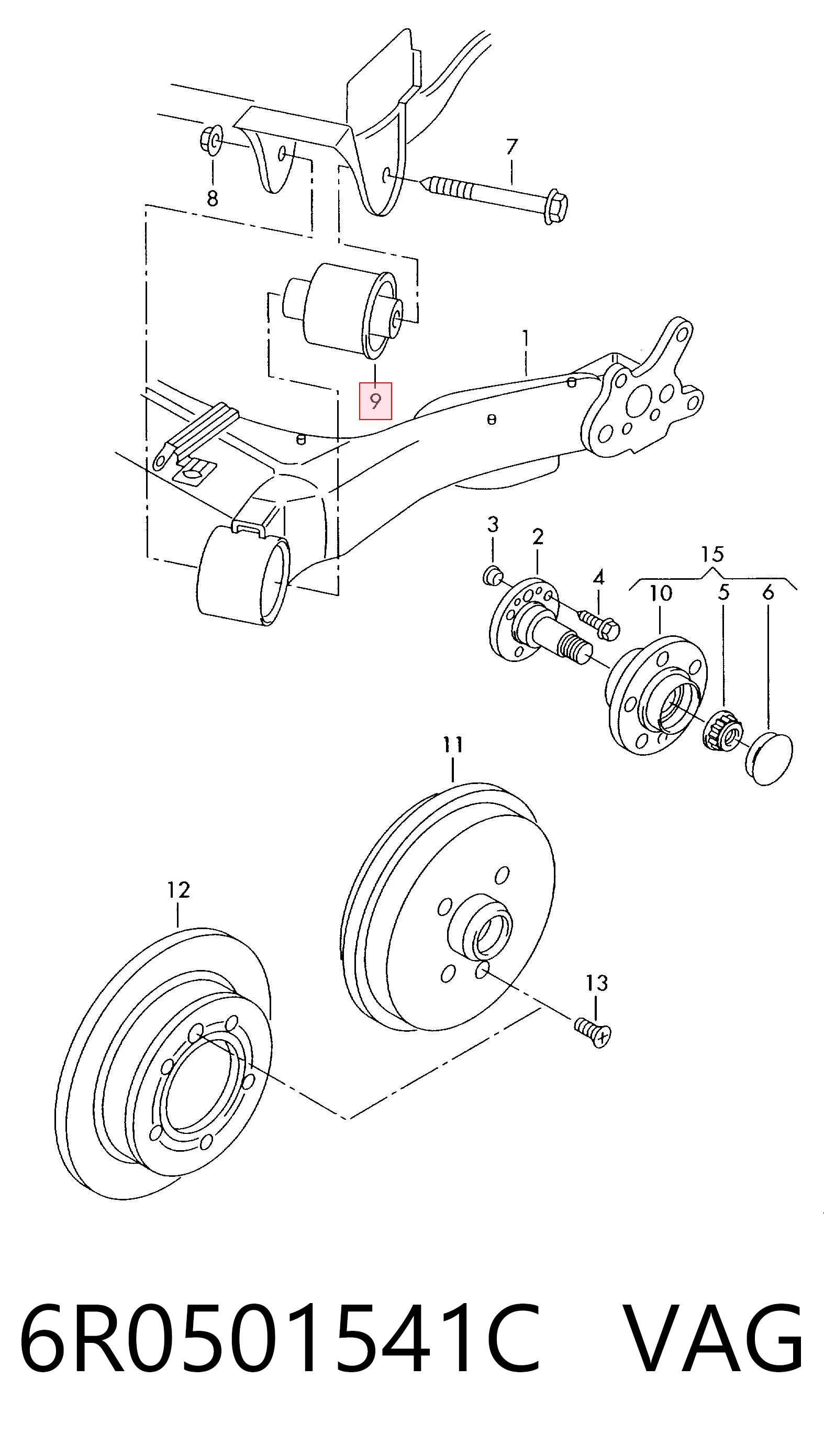 6R0501541C VAG