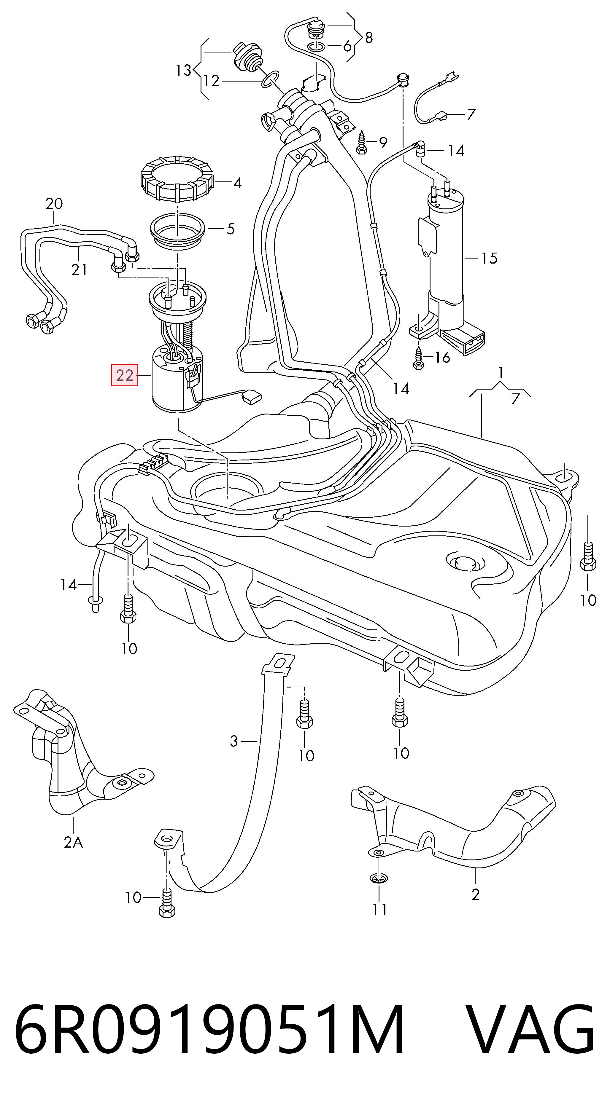  VAG 6R0919051M