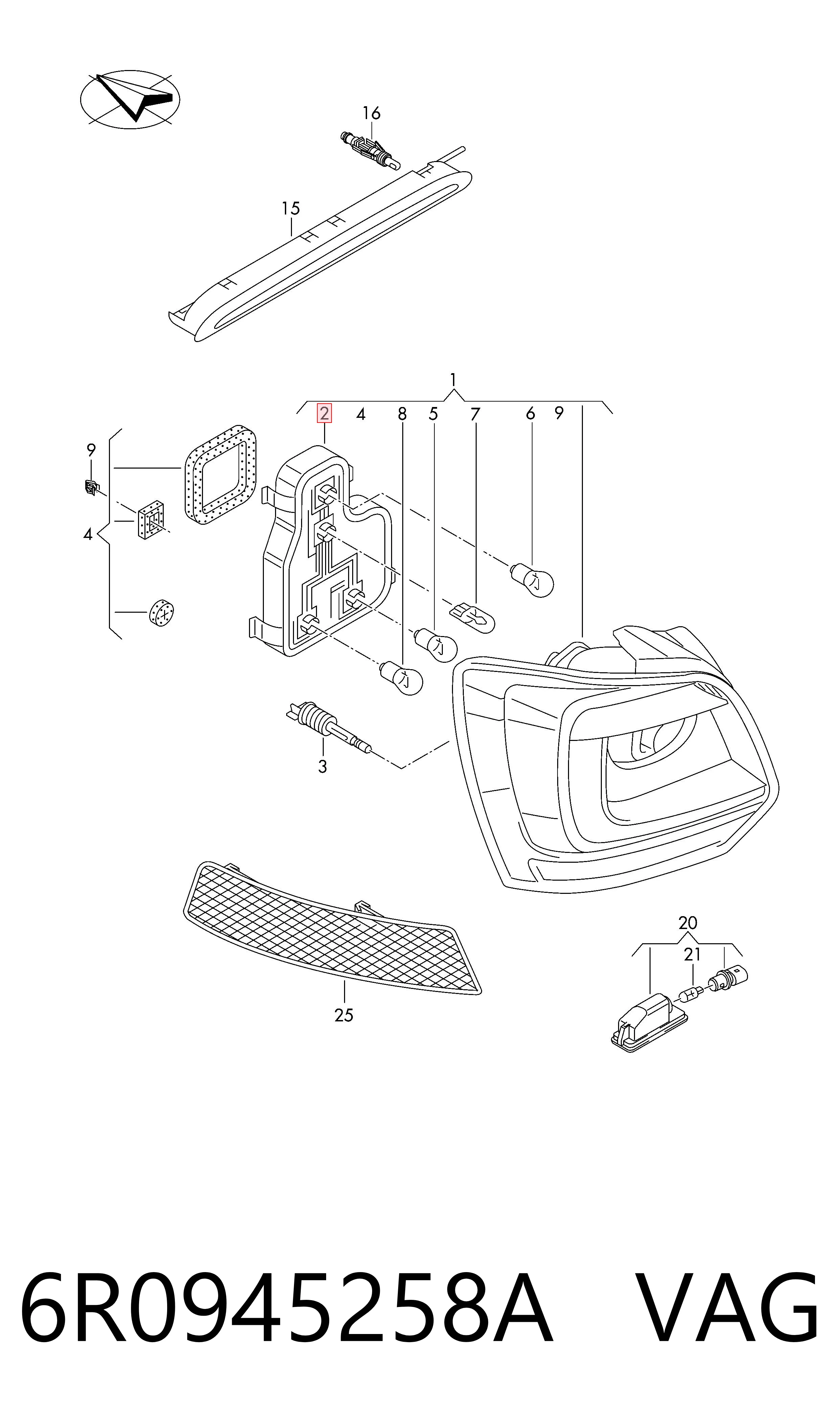 6R0945258A VAG