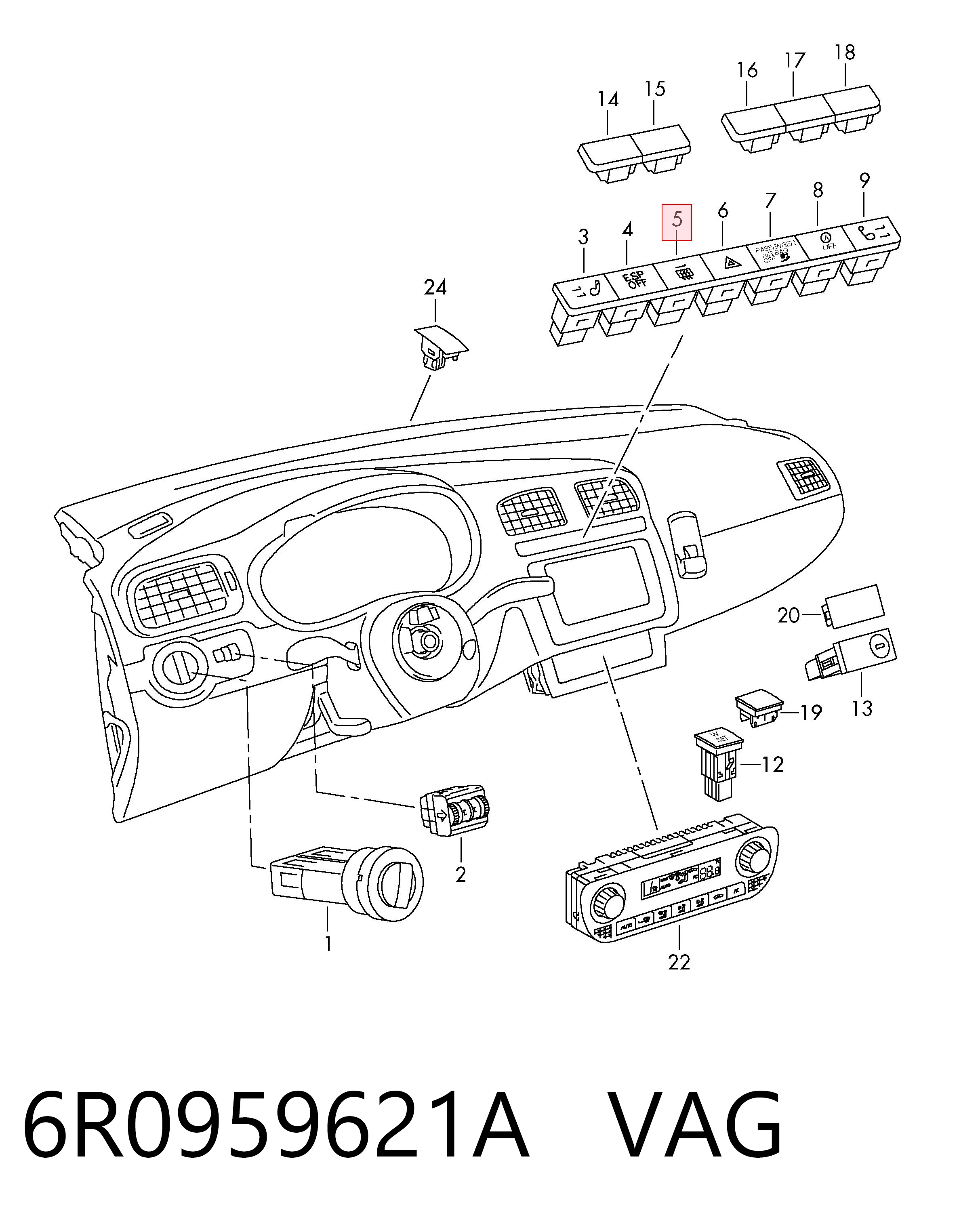 6R0959621A VAG