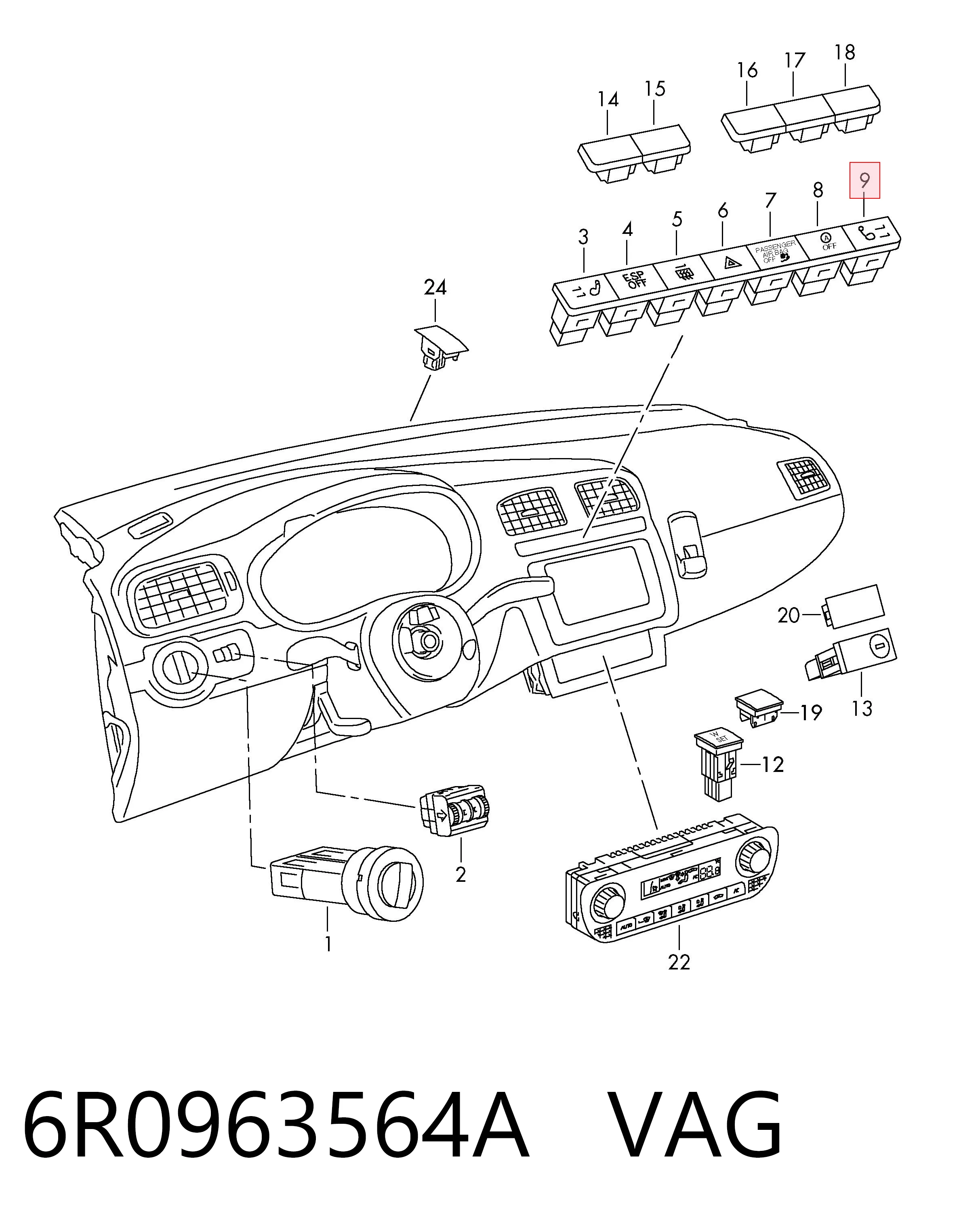 6R0963564A VAG